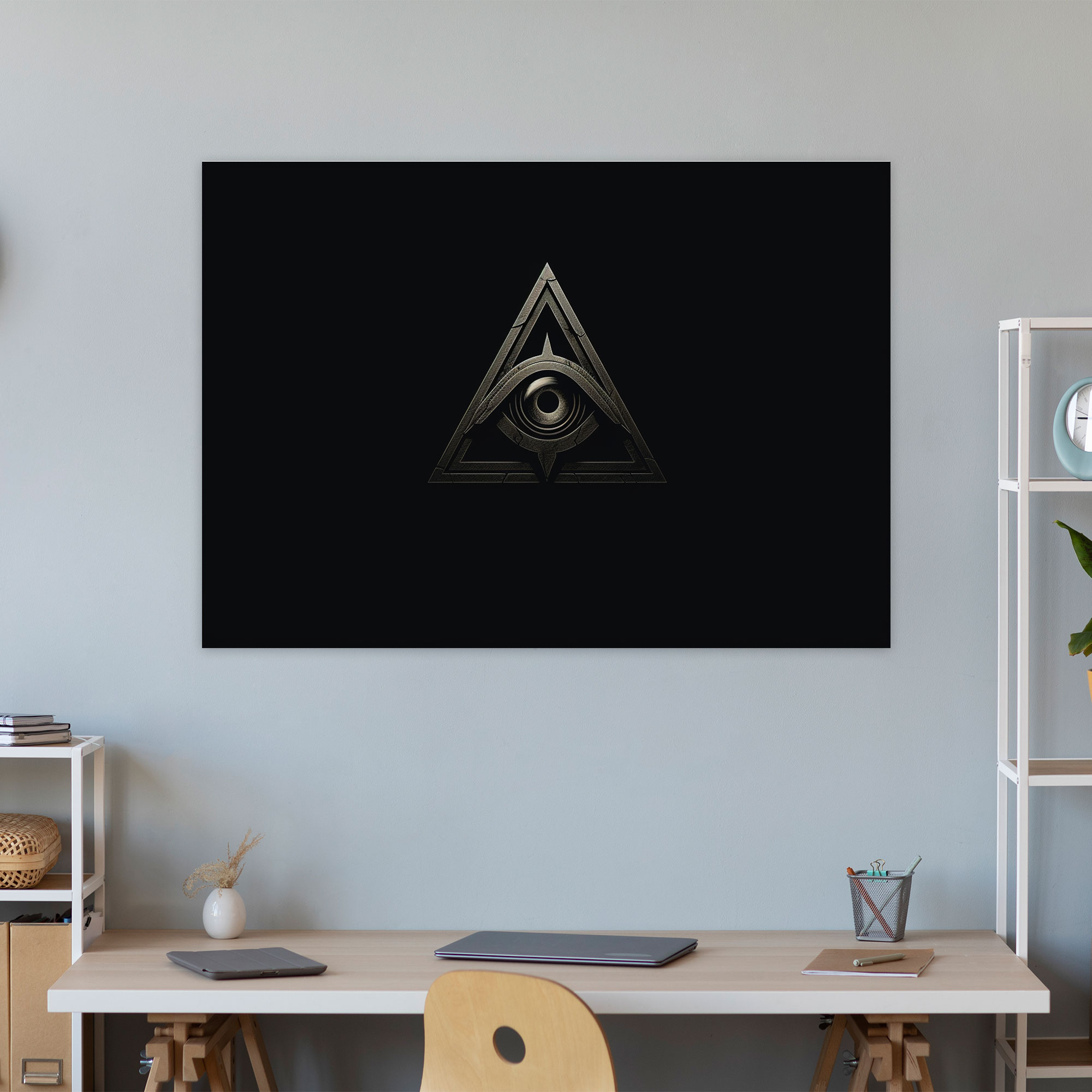 Illuminati Canvas Print - Illuminati, Canvas, Home Decoration, Minimalist