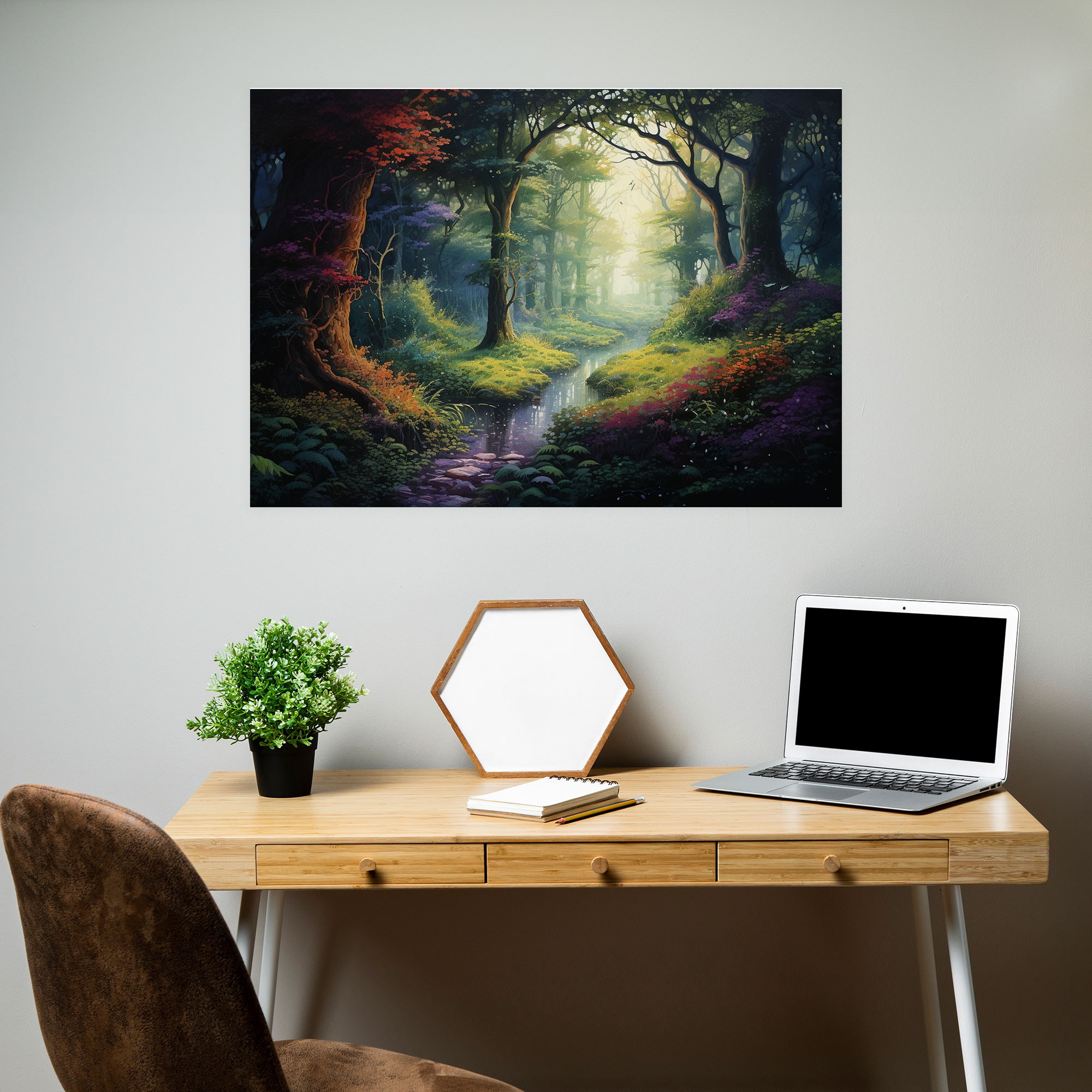 Esotericism Mystical Wall Art - Illuminati, Esotericism, Canvas, Home Decoration