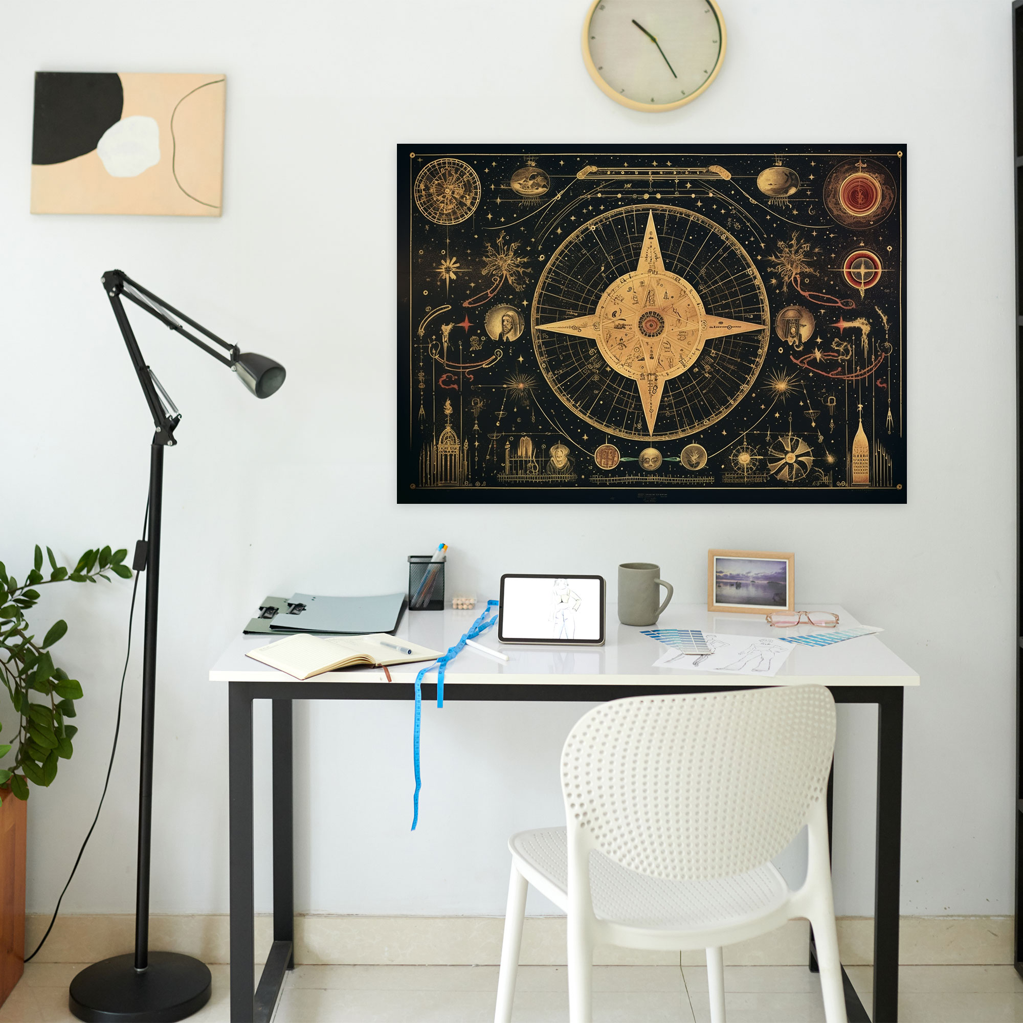 Esotericism Vintage Wall Art - Illuminati, Wall Art, Esotericism, Home Decoration