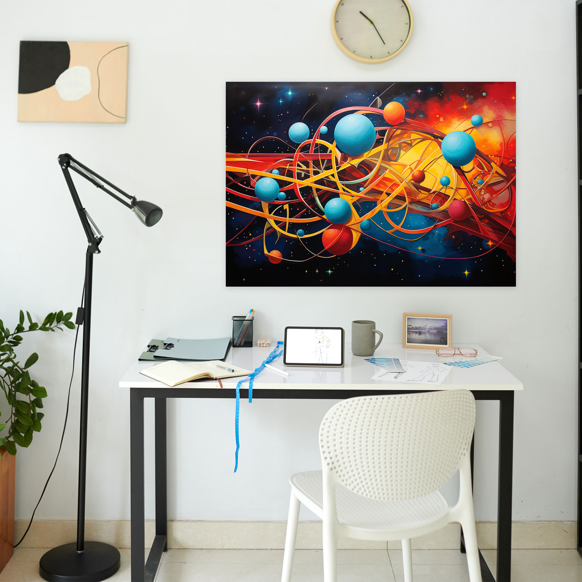 Esotericism Canvas Print - Illuminati, Interconnectedness Of The Universe, Wall Decoration, Canvas Wall Art