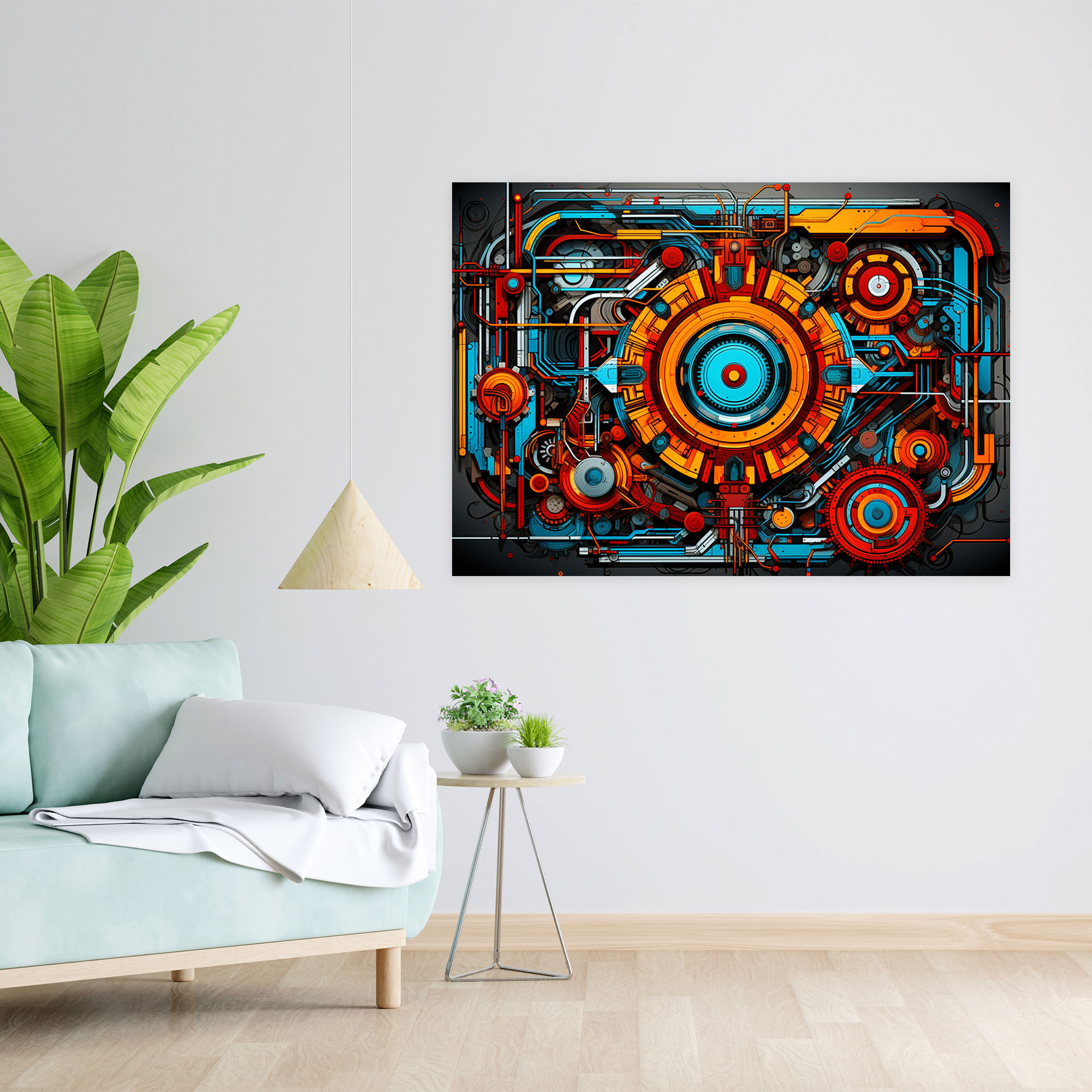 Esotericism Wall Decoration - Illuminati, Canvas Print, Canvas, Canvas Wall Art