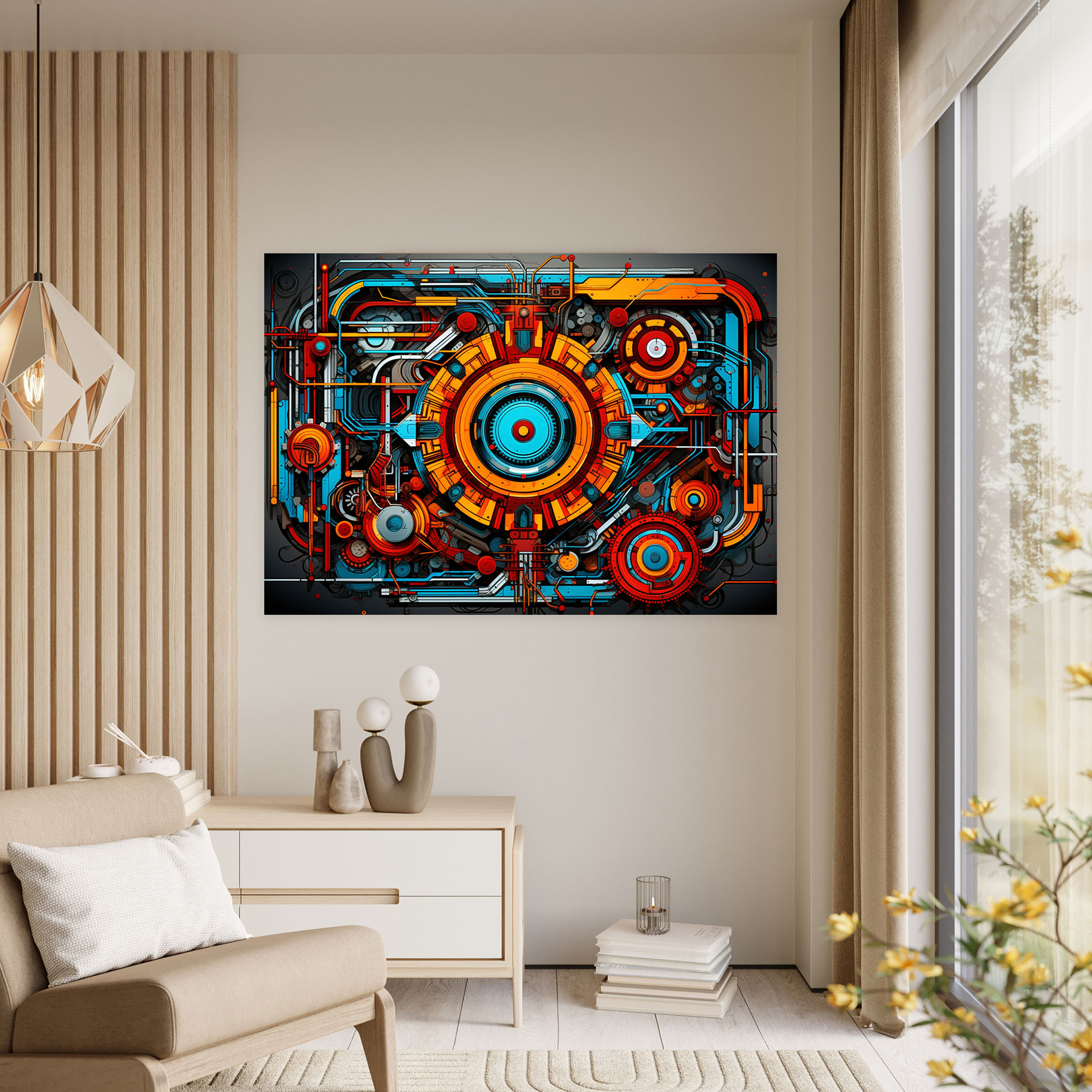 Esotericism Wall Decoration - Illuminati, Canvas Print, Canvas, Canvas Wall Art