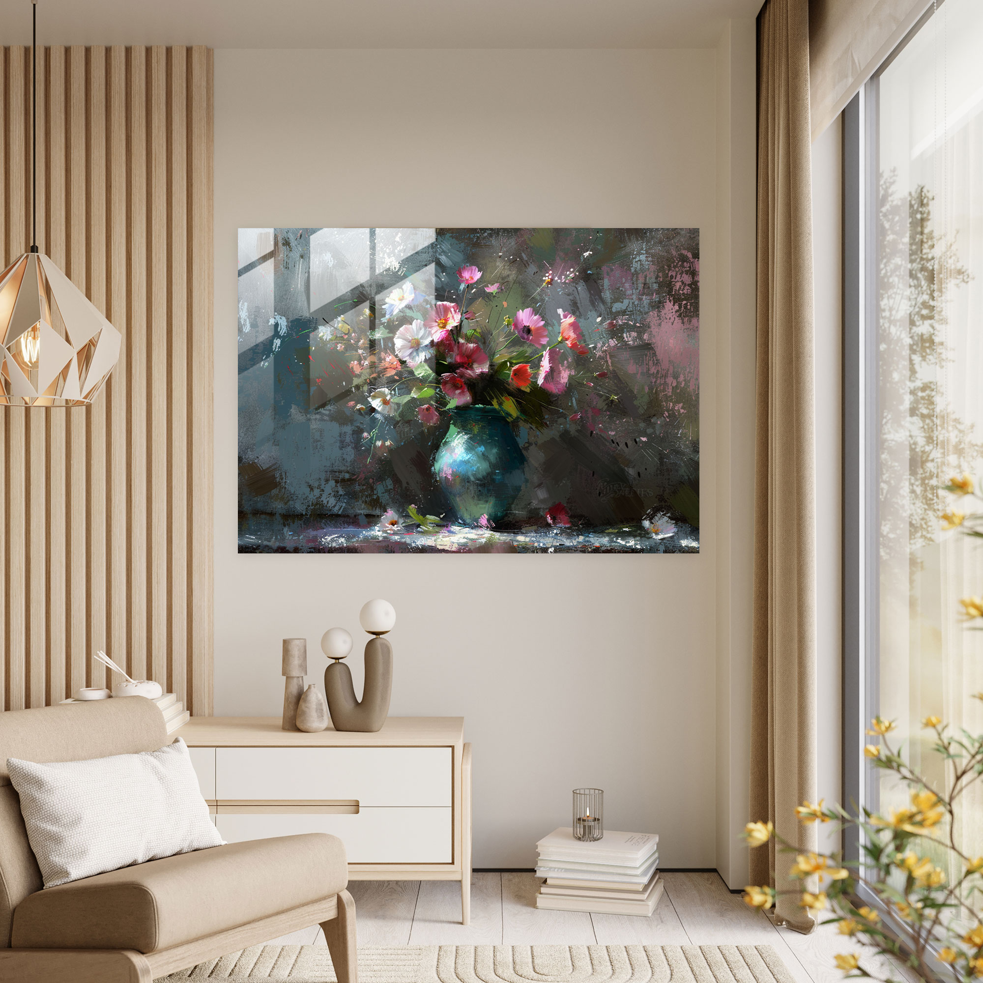 Impressionism Home Decoration: Floral Still Life - Impressionism, Wall Decoration, Impressionism, Modern Art