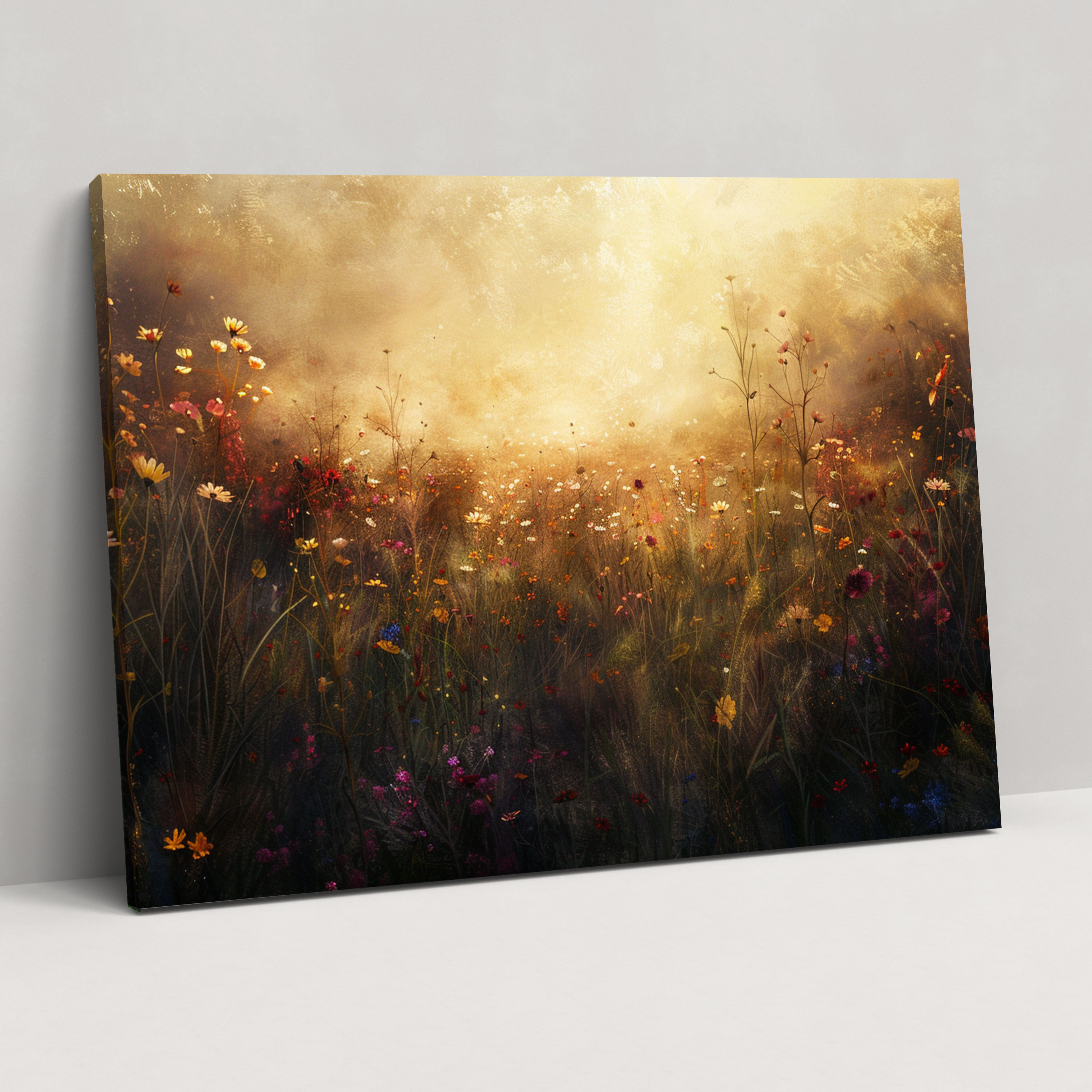 Impressionism Canvas Print - Impressionism, Flowers, Canvas Wall Art, Impressionism