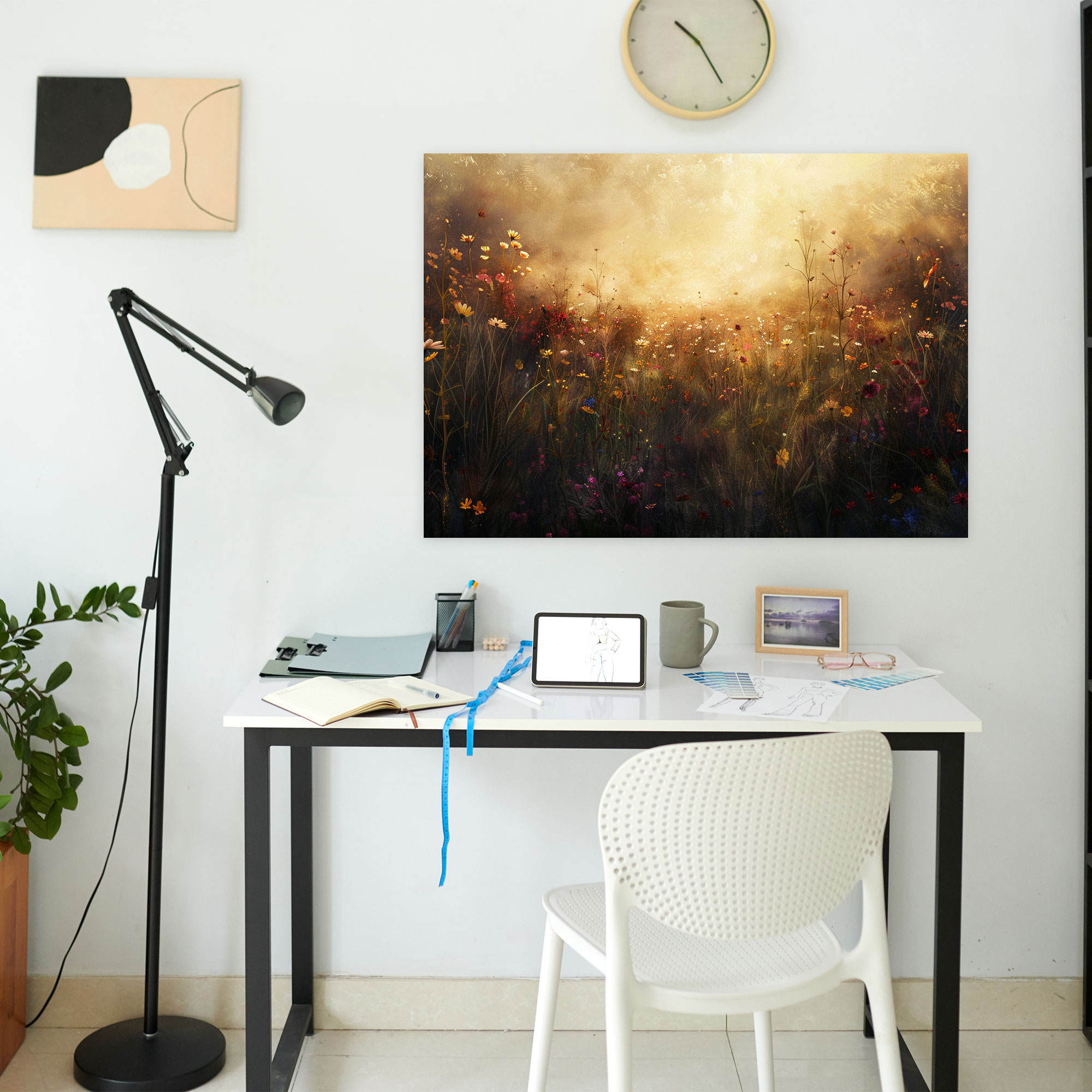 Impressionism Canvas Print - Impressionism, Flowers, Canvas Wall Art, Impressionism