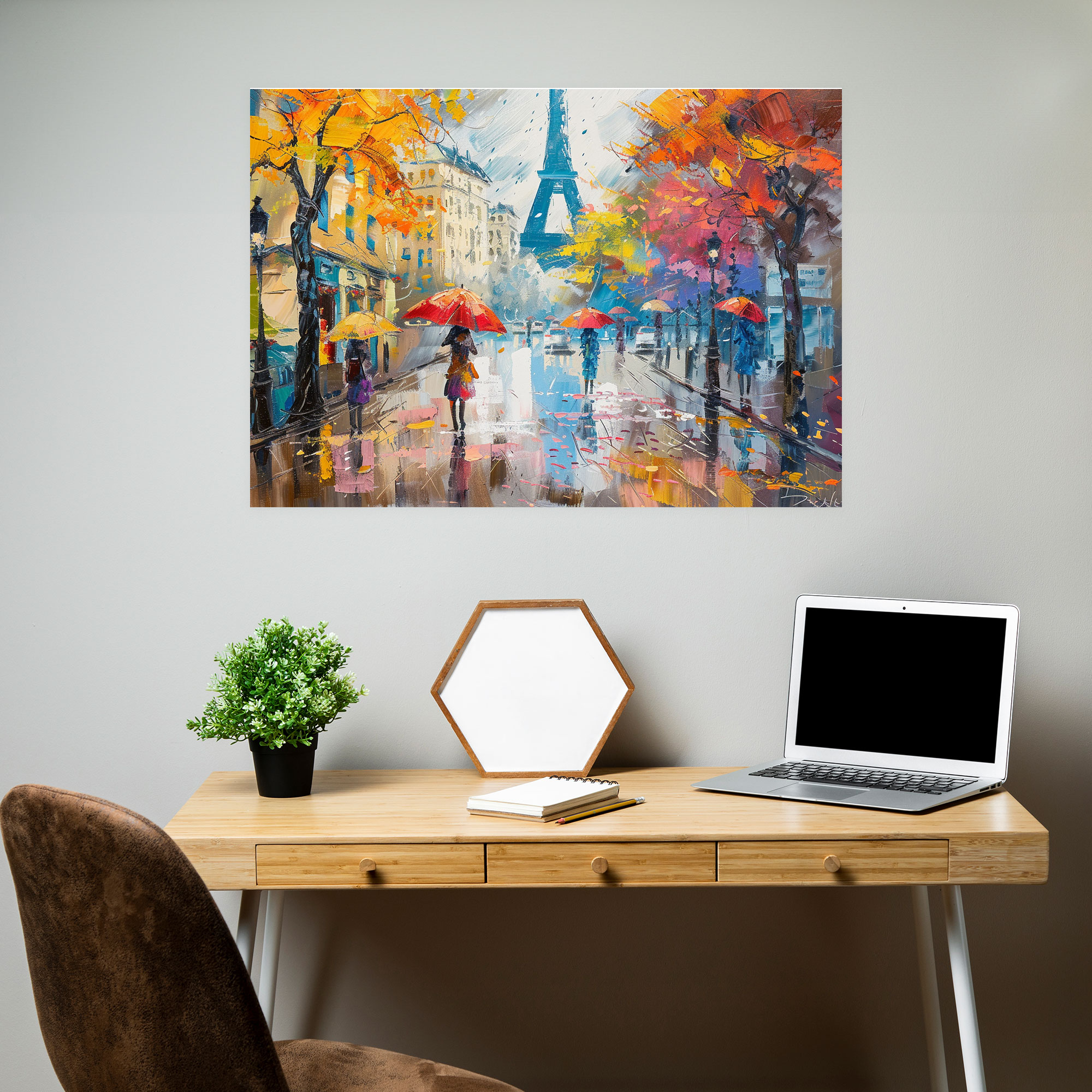Parisian Impressionism Canvas Print - Impressionism, Canvas Print, Wall Art, Canvas