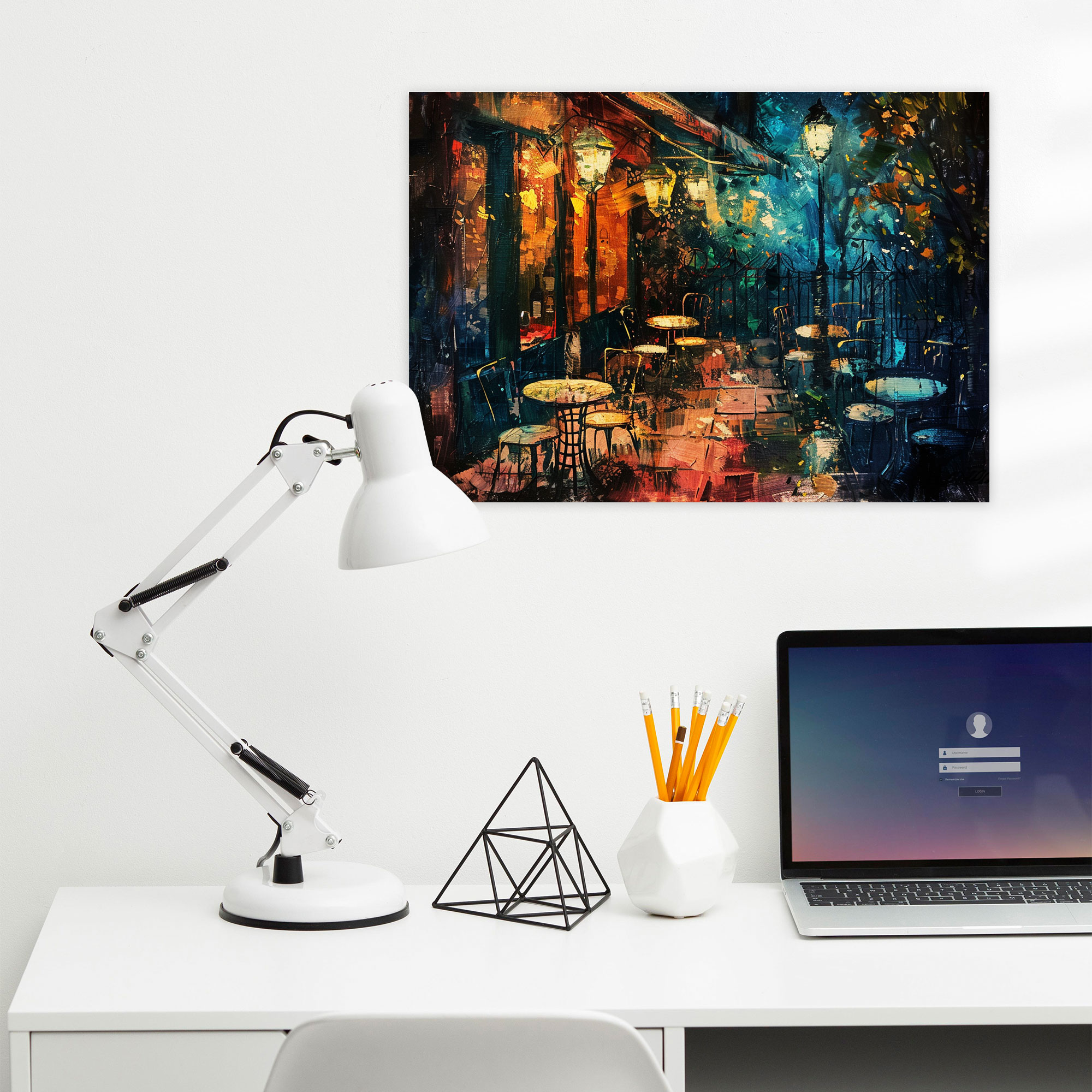 Impressionism Café Terrace Wall Art - Impressionism, Wall Art, Wall Decoration, Canvas