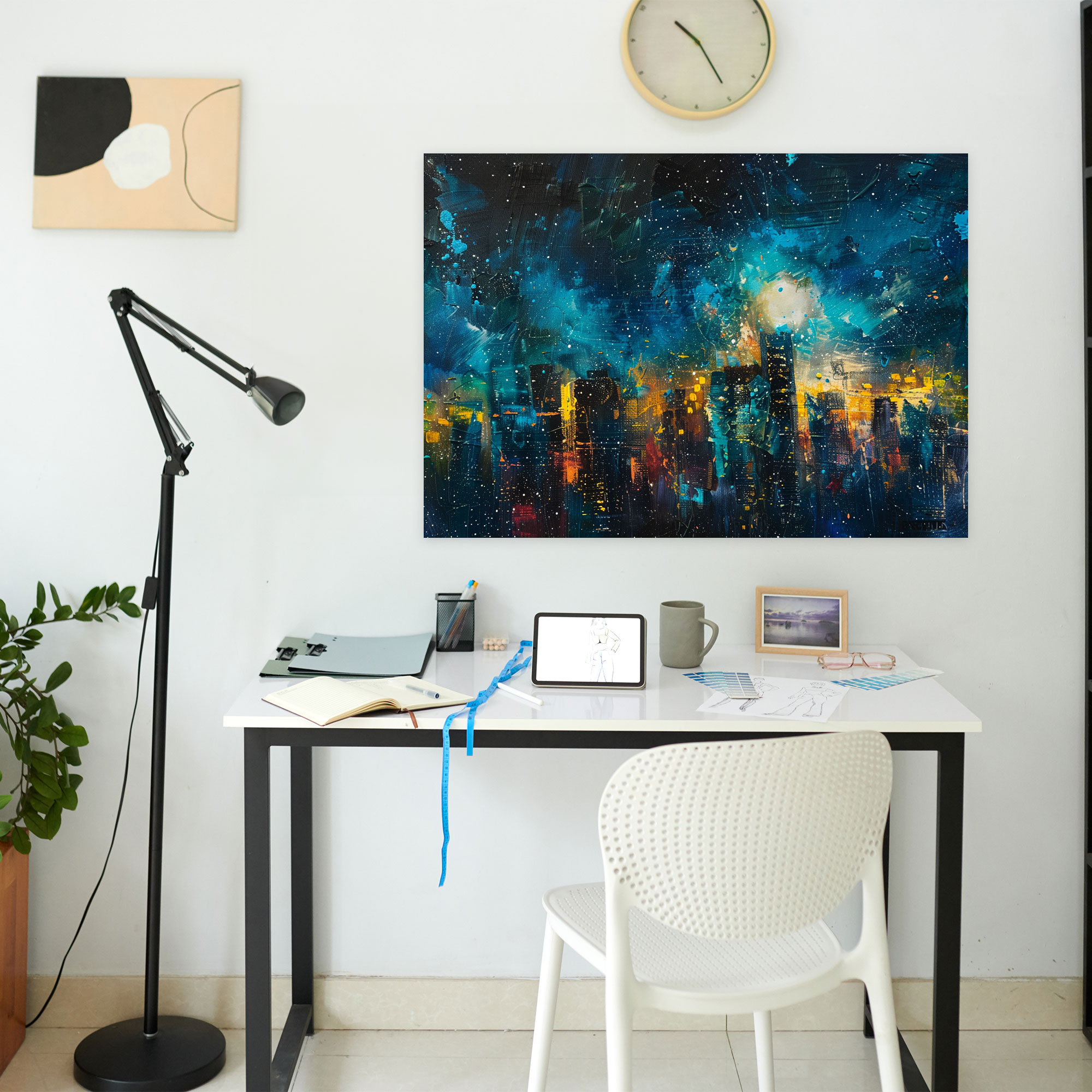 Impressionism Canvas Print - Impressionism, Canvas Print, Home Decoration, Starry Night Sky