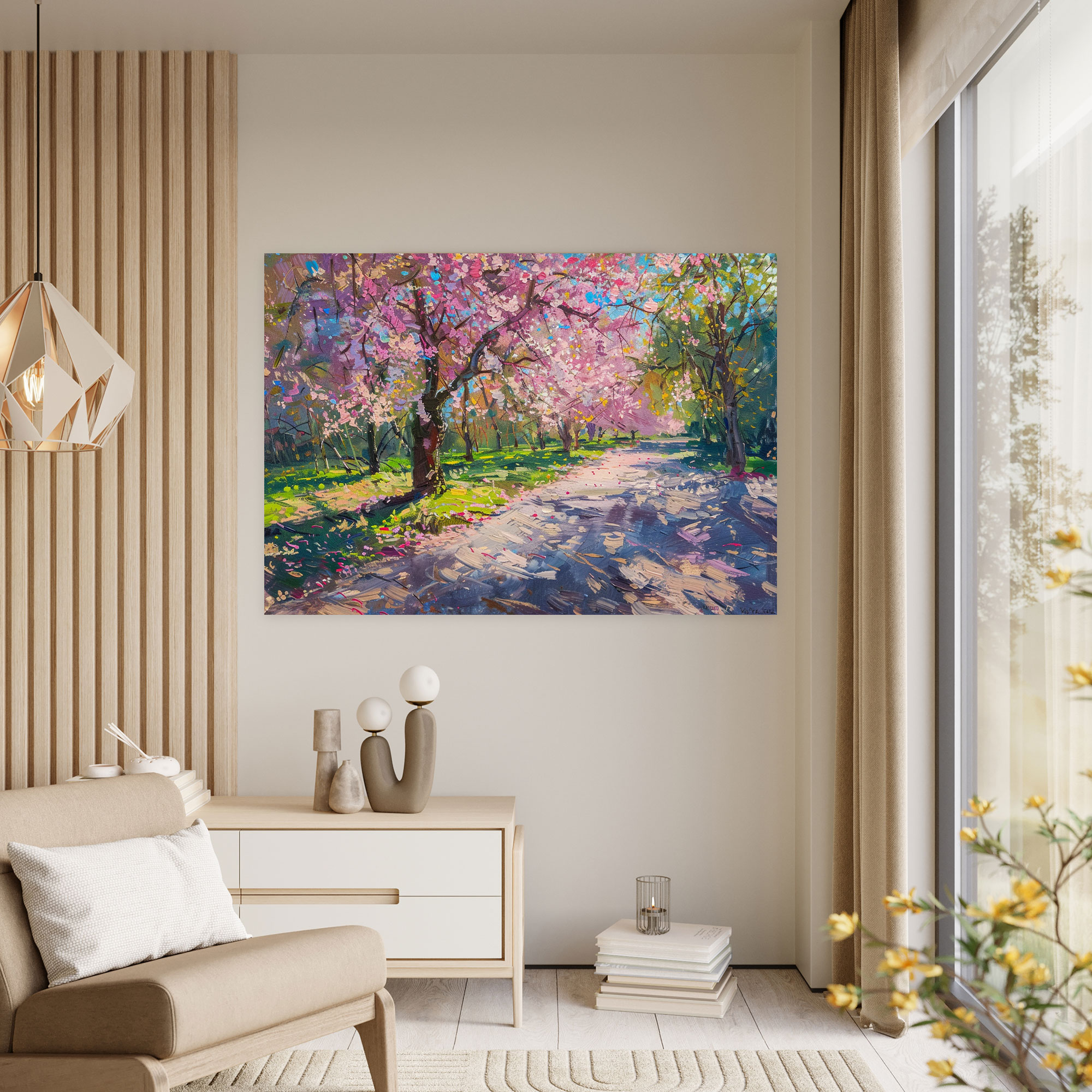 Impressionism Canvas Print - Impressionism, Wall Art, Spring, Home Decoration
