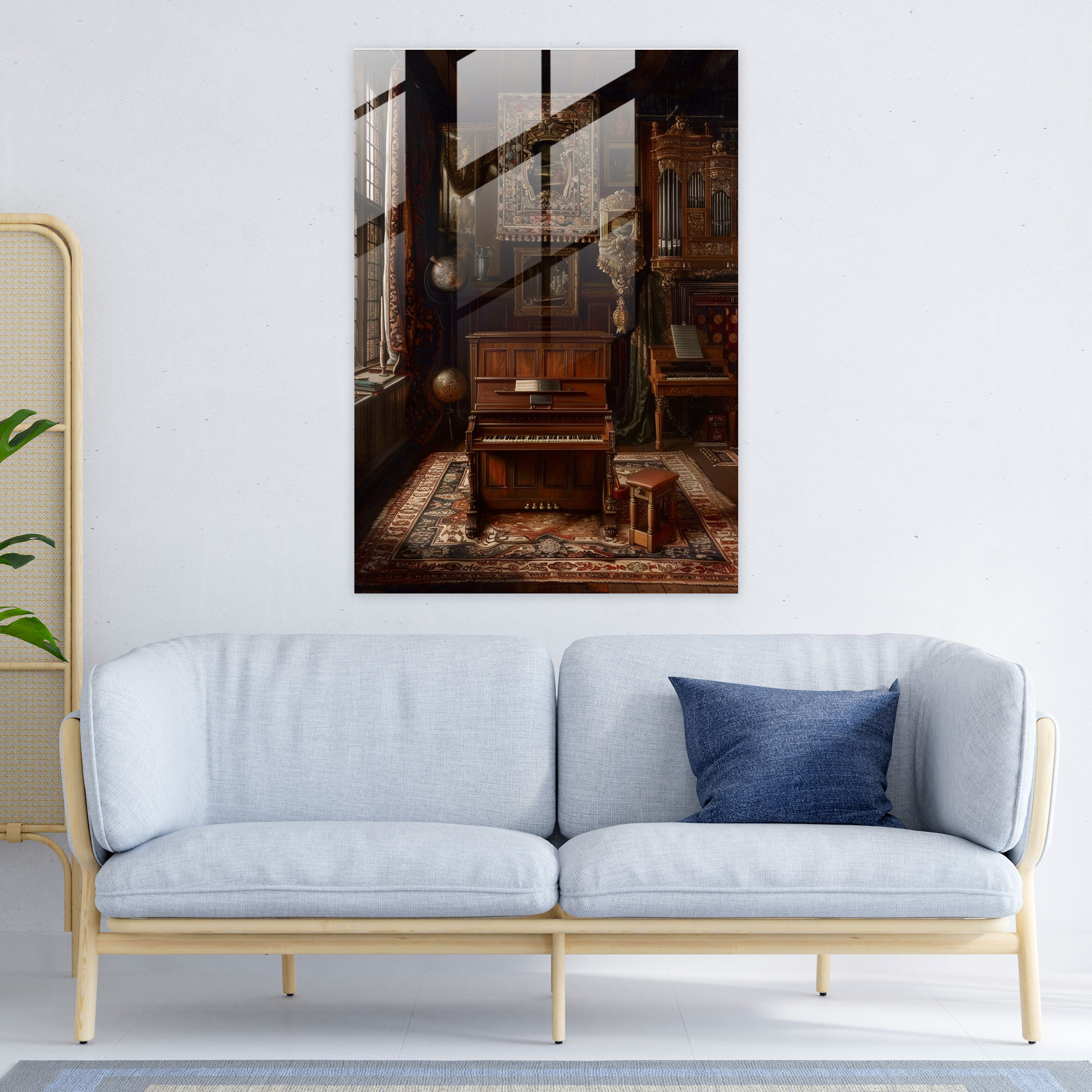 Johannes Vermeer Glass Wall Art - Johannes Vermeer, Johannes Vermeer, Glass Print, Glass Wall Art