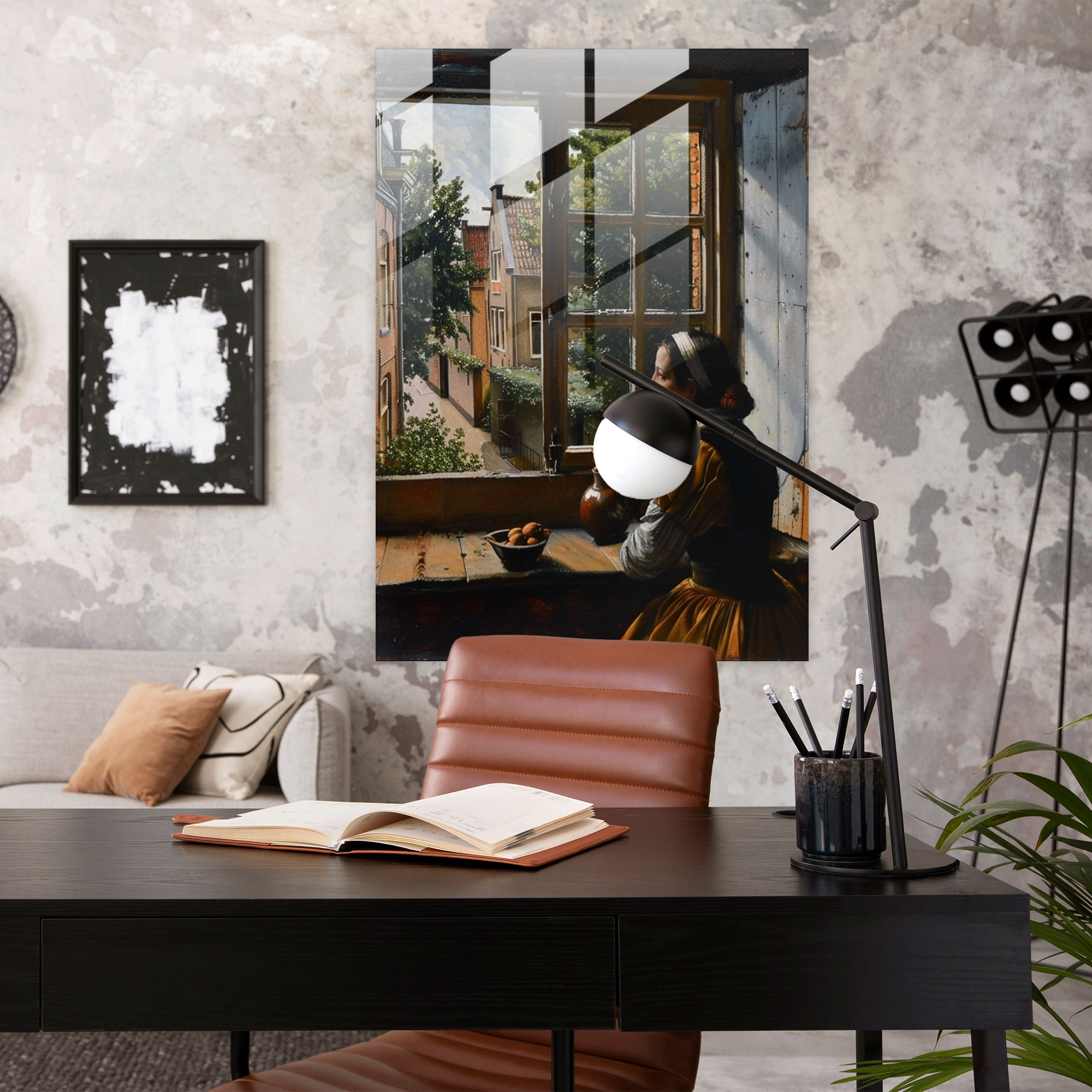 Johannes Vermeer Wall Decoration - Woman At A Window - Johannes Vermeer, Johannes Vermeer, Modern Art, Wall Decoration