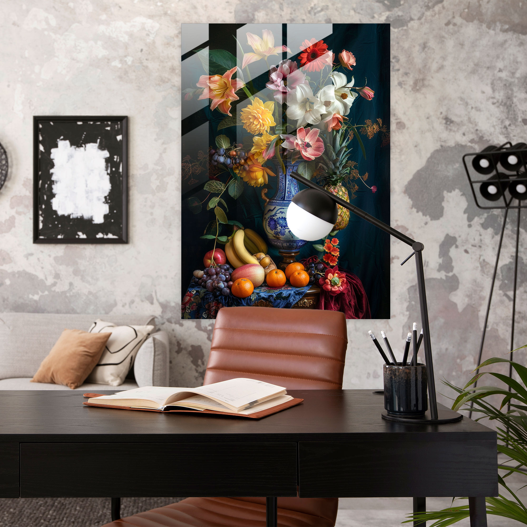 Johannes Vermeer Glass Wall Art - Masterful Still Life - Johannes Vermeer, Wall Decoration, Johannes Vermeer, Modern Art