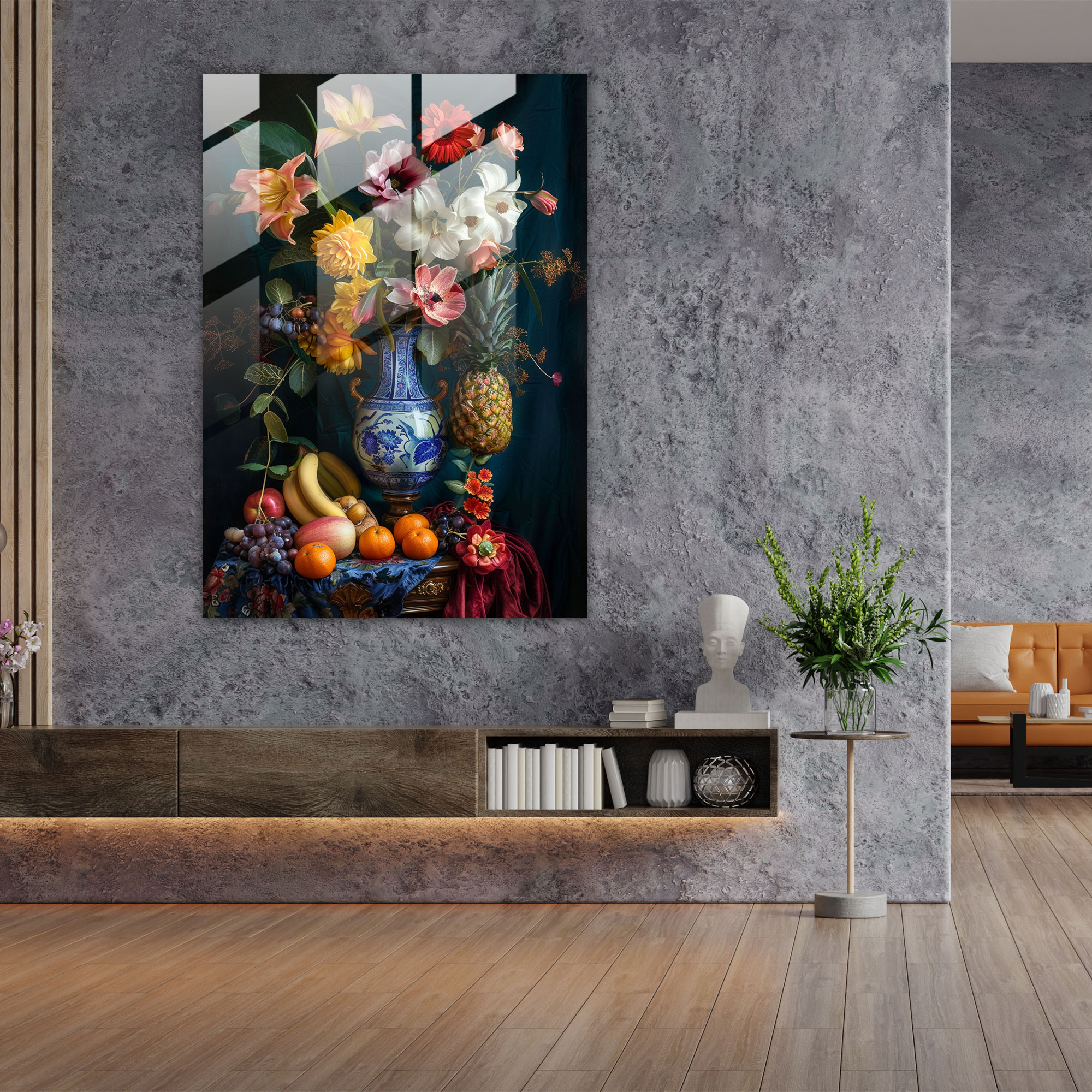 Johannes Vermeer Glass Wall Art - Masterful Still Life - Johannes Vermeer, Wall Decoration, Johannes Vermeer, Modern Art