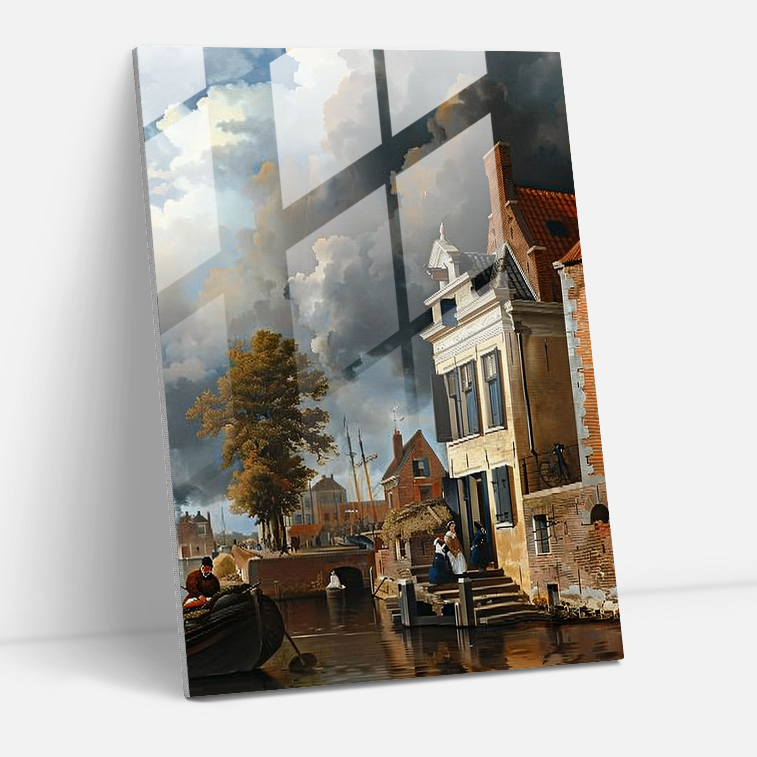 Johannes Vermeer Wall Decoration Glass Print - Johannes Vermeer, Modern Art, Glass Print, Home Decoration
