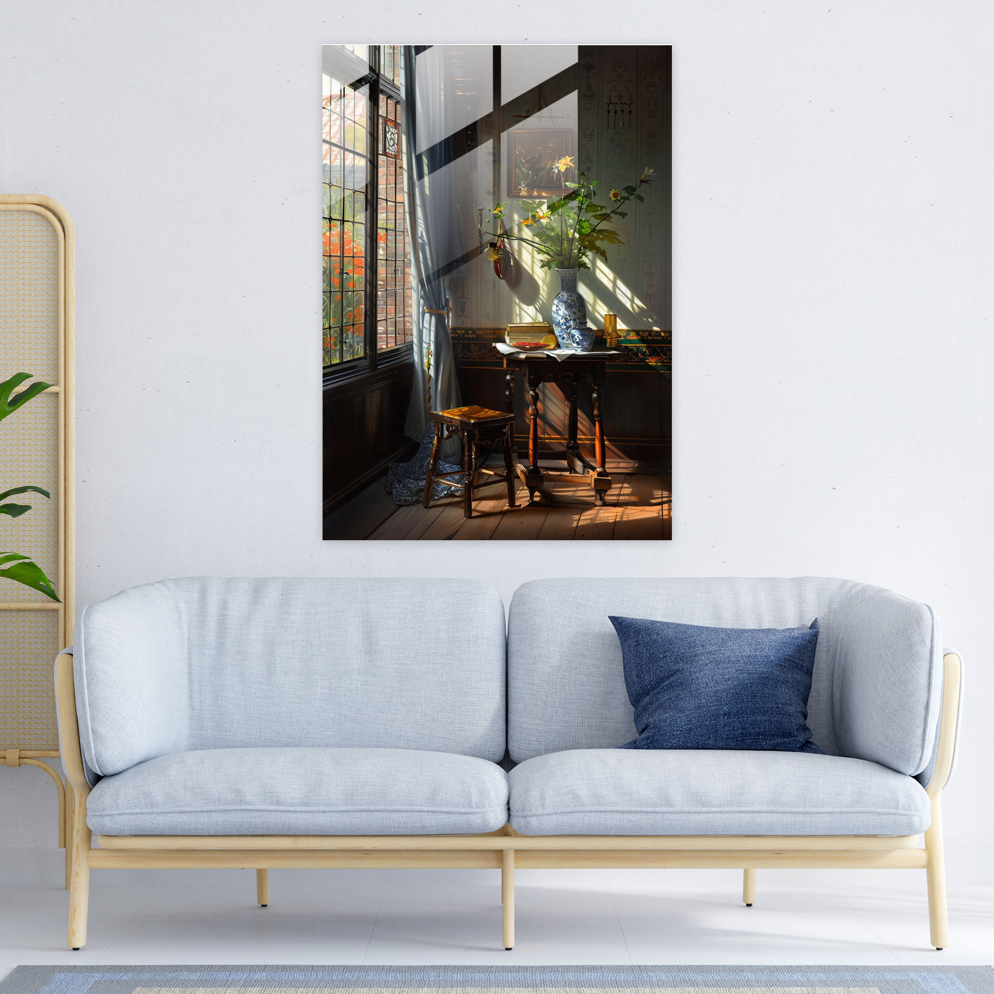Johannes Vermeer Glass Art Home Decoration - Johannes Vermeer, Wall Decoration, Modern Art, Johannes Vermeer