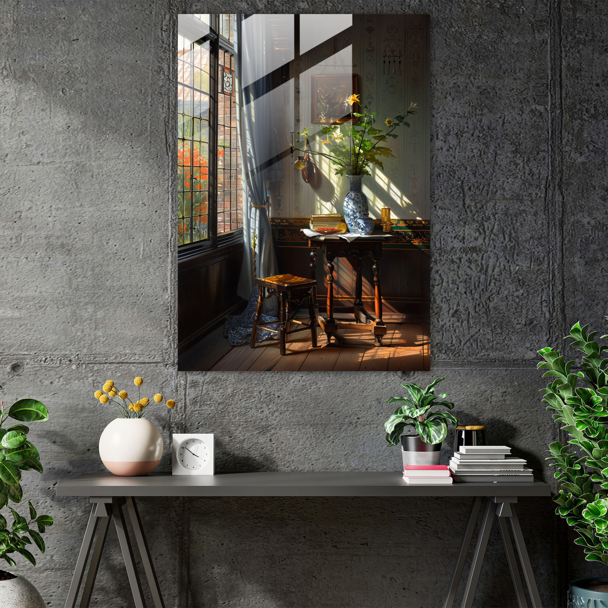 Johannes Vermeer Glass Art Home Decoration - Johannes Vermeer, Wall Decoration, Modern Art, Johannes Vermeer