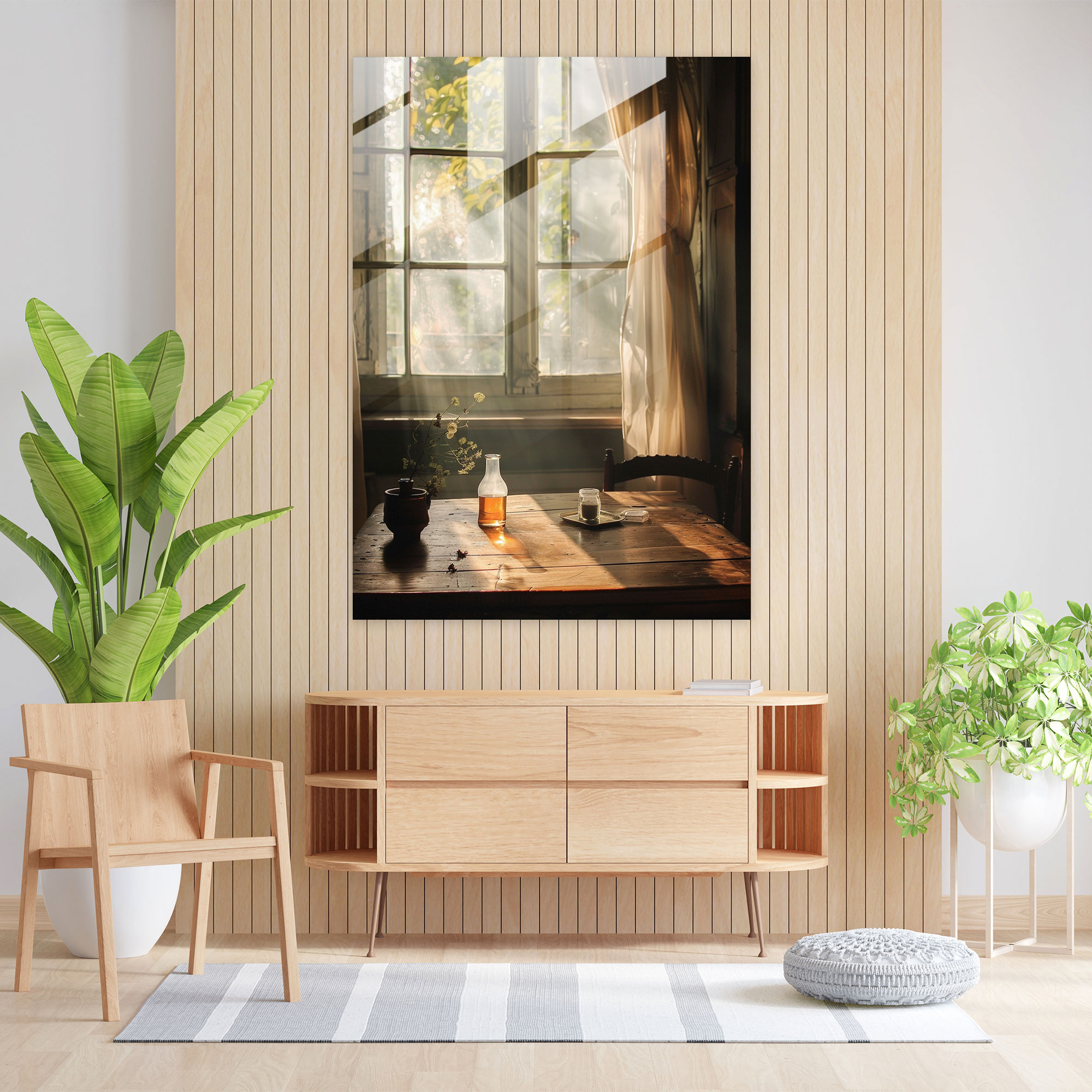 Johannes Vermeer Glass Art Wall Decoration - Johannes Vermeer, Wall Decoration, Glass Print, Home Decoration