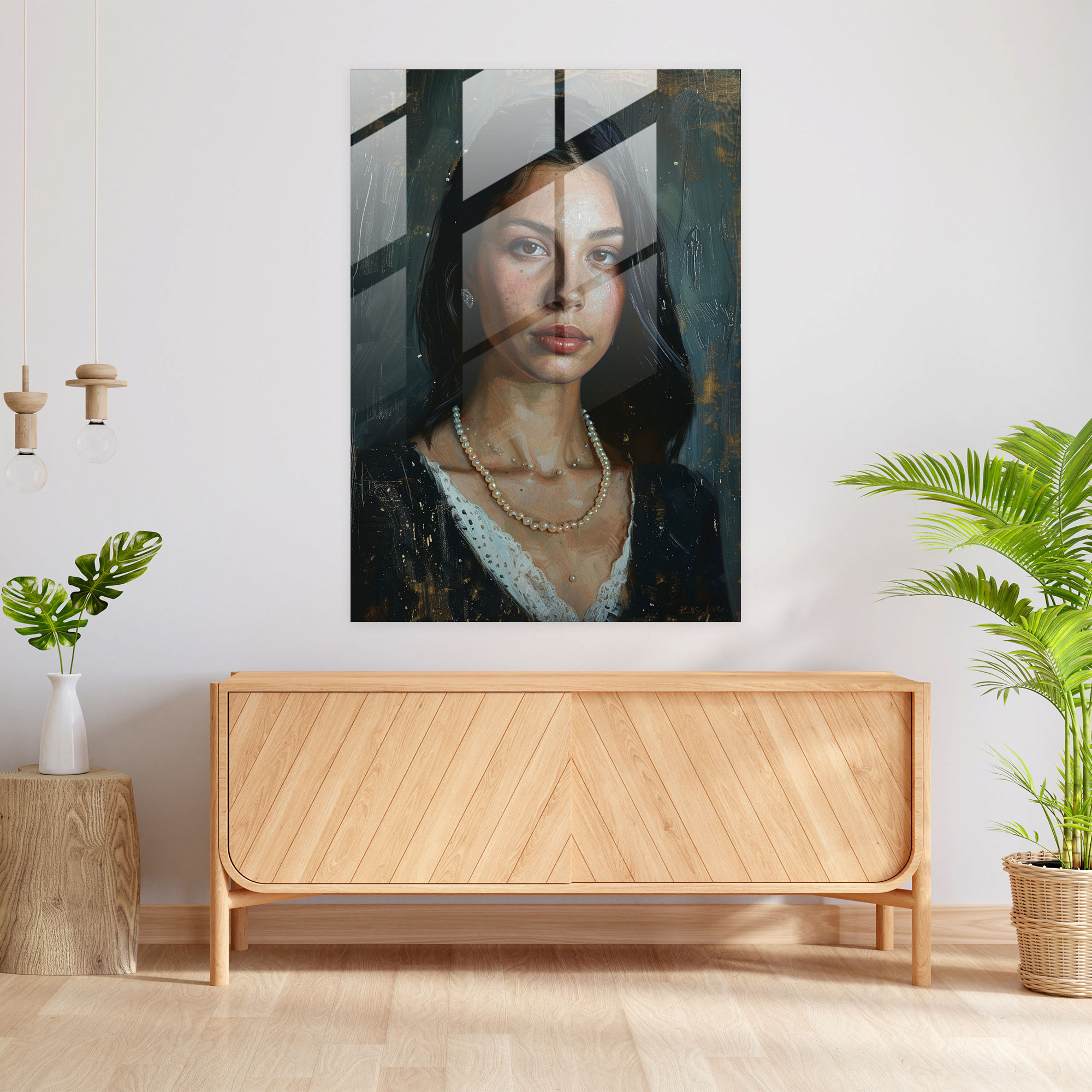 Johannes Vermeer Glass Wall Art Wall Decoration - Johannes Vermeer, Home Decoration, Johannes Vermeer, Wall Decoration