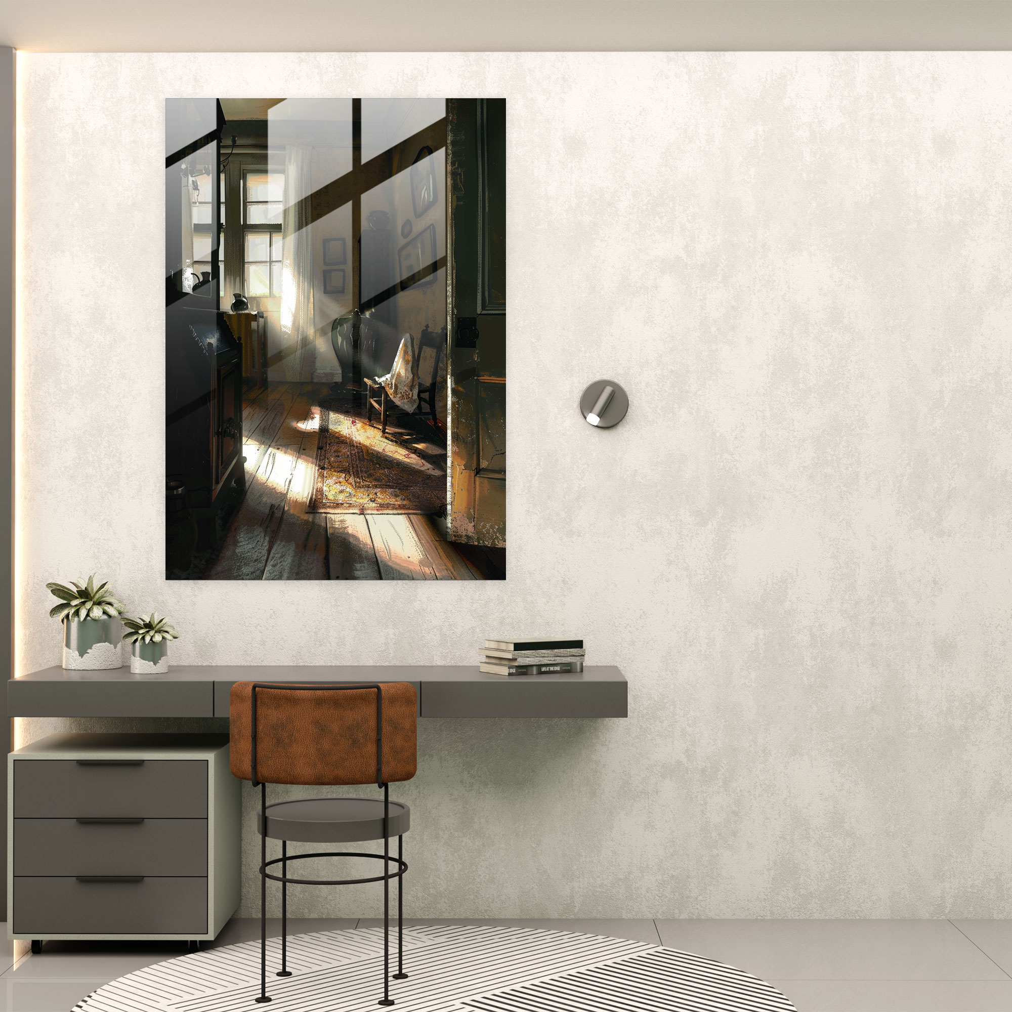 Johannes Vermeer Glass Art - Johannes Vermeer, Glass Art, Modern Art, Wall Decoration