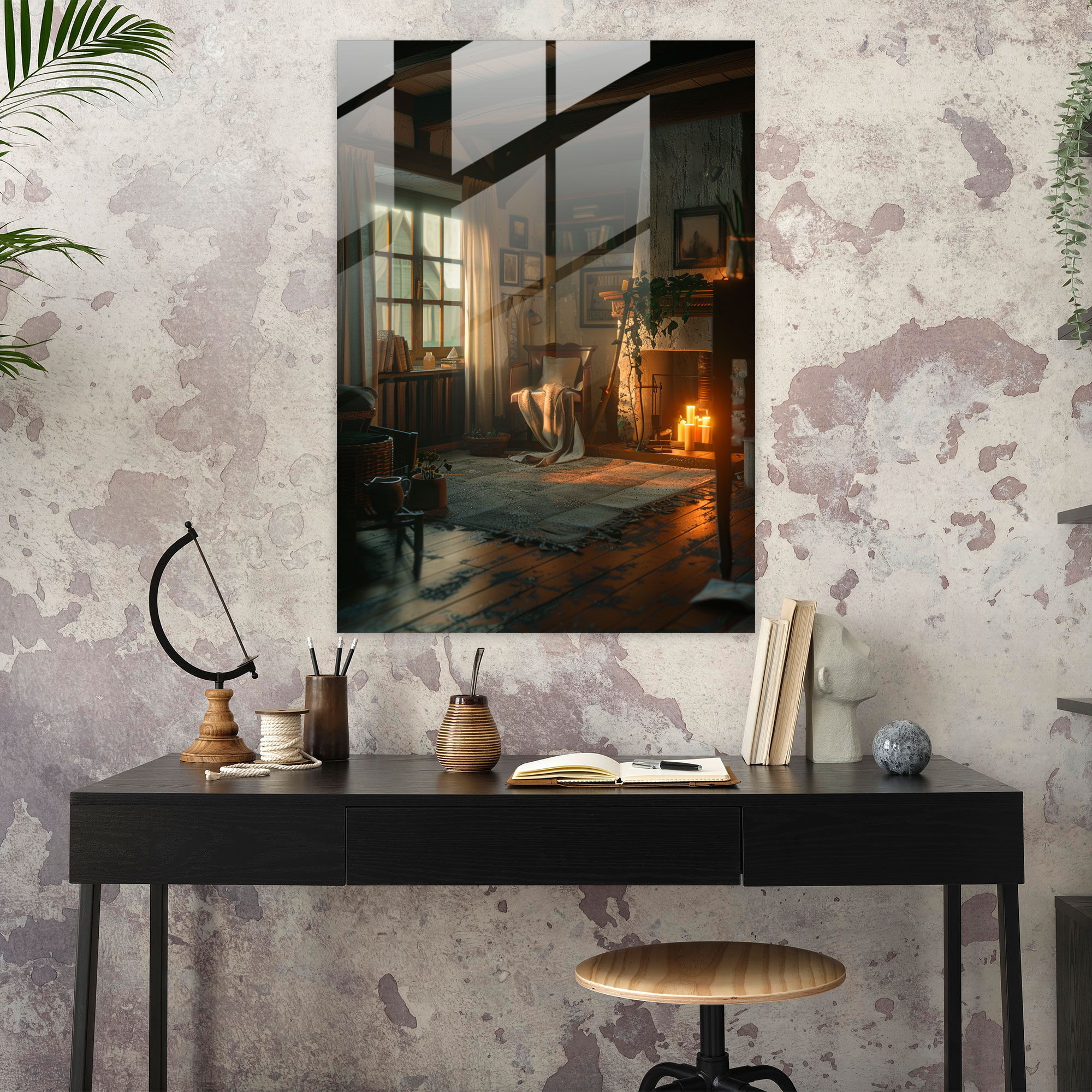 Johannes Vermeer Glass Wall Art - Johannes Vermeer, Home Decoration, Johannes Vermeer, Glass Wall Art