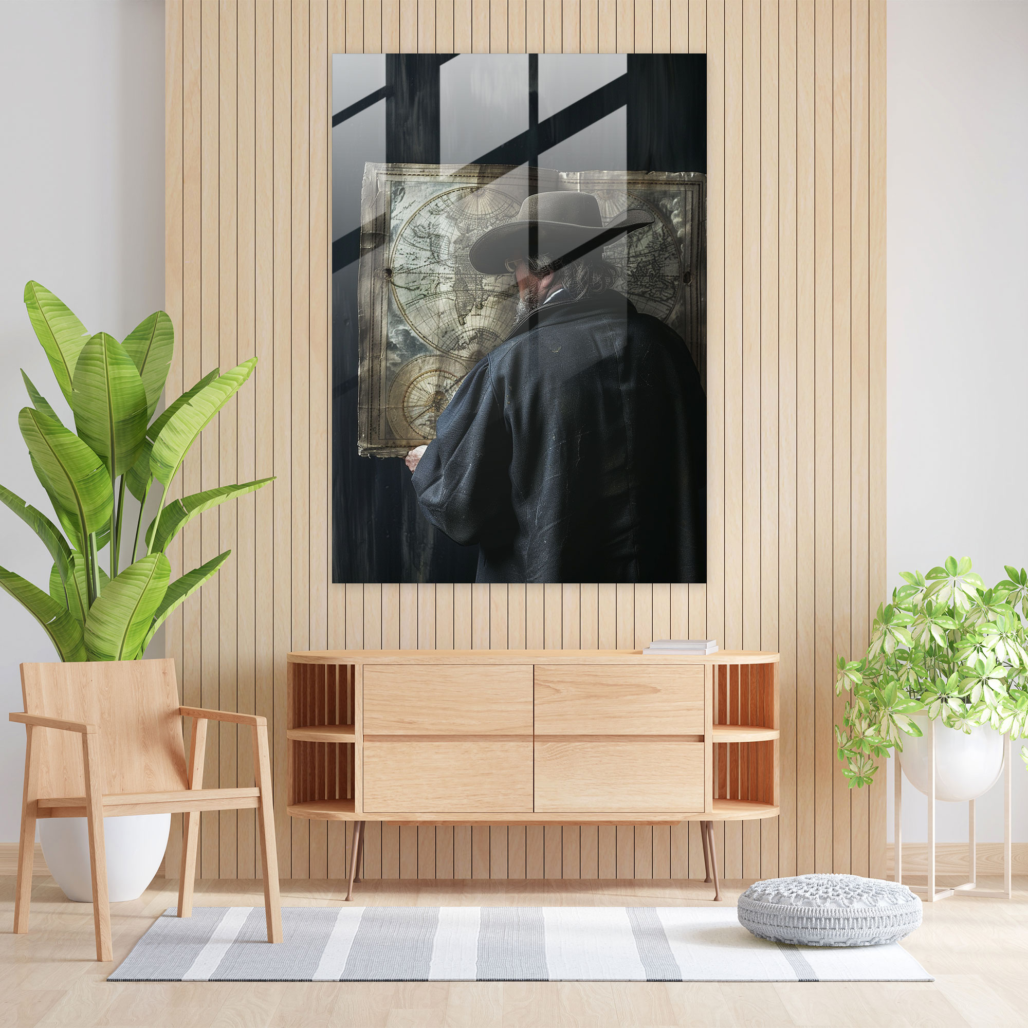 Johannes Vermeer Glass Print - Johannes Vermeer, Wall Decoration, Glass Wall Art, Modern Art