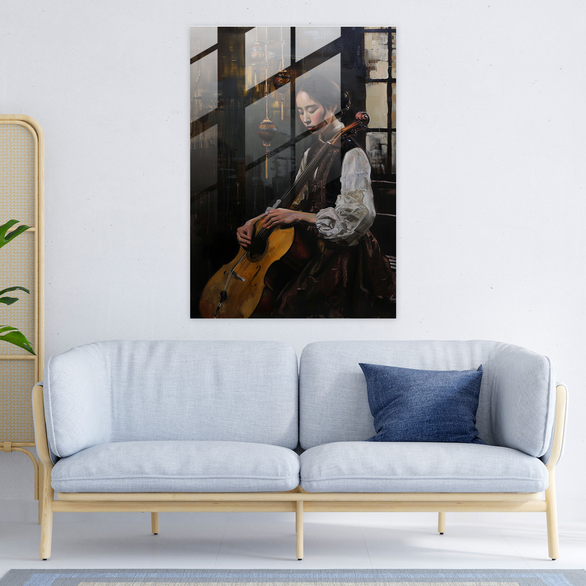 Johannes Vermeer Wall Decoration - Johannes Vermeer, Glass Wall Art, Glass Print, Johannes Vermeer
