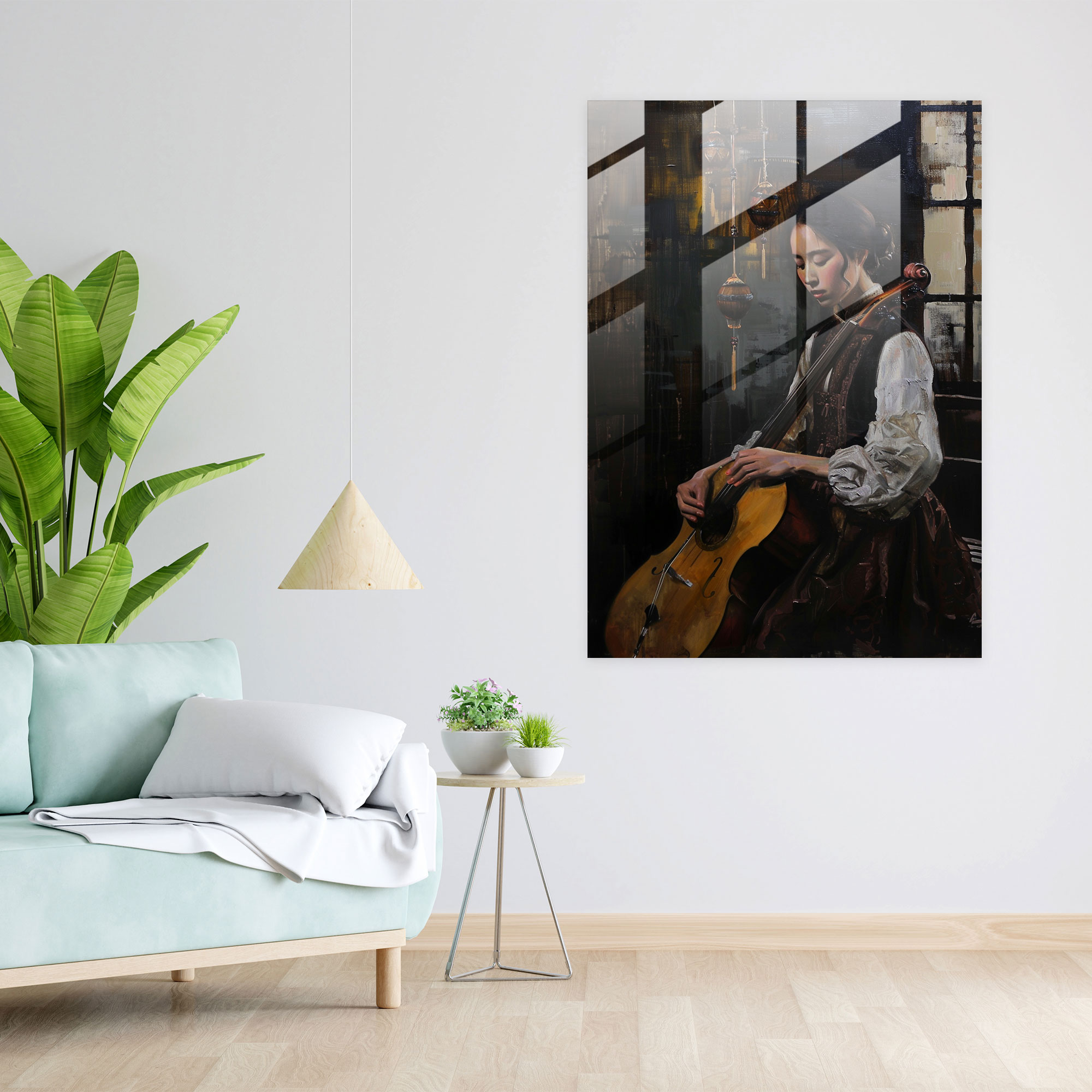 Johannes Vermeer Wall Decoration - Johannes Vermeer, Glass Wall Art, Glass Print, Johannes Vermeer