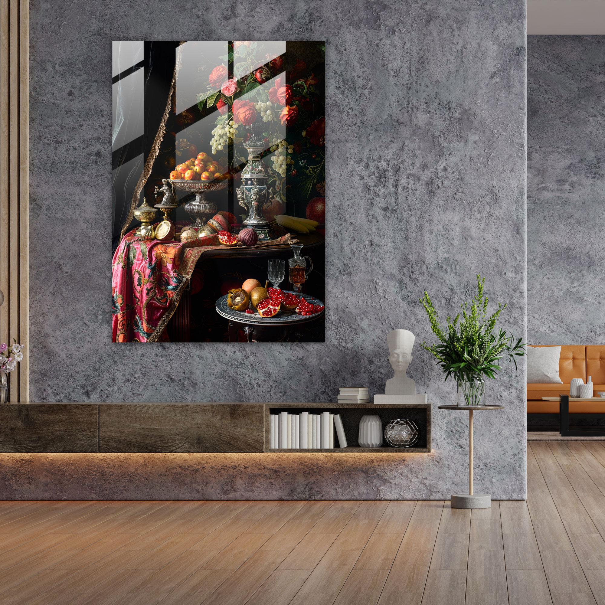 Johannes Vermeer Wall Decoration - Johannes Vermeer, Wall Decoration, Glass Art, Home Decoration