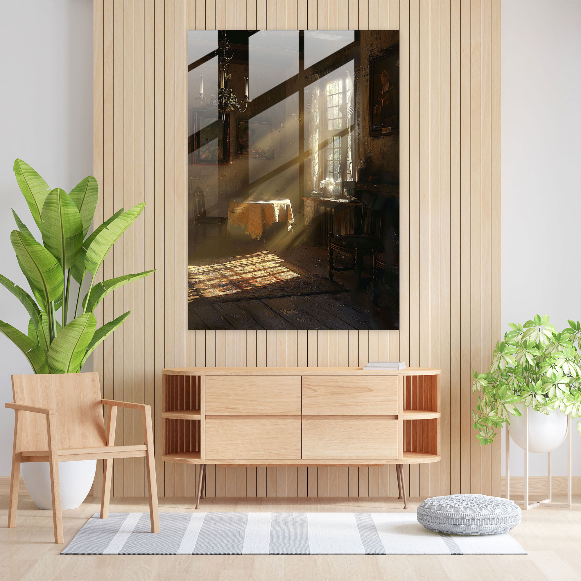 Johannes Vermeer Glass Wall Art Home Decoration - Johannes Vermeer, Glass Print, Johannes Vermeer, Wall Decoration