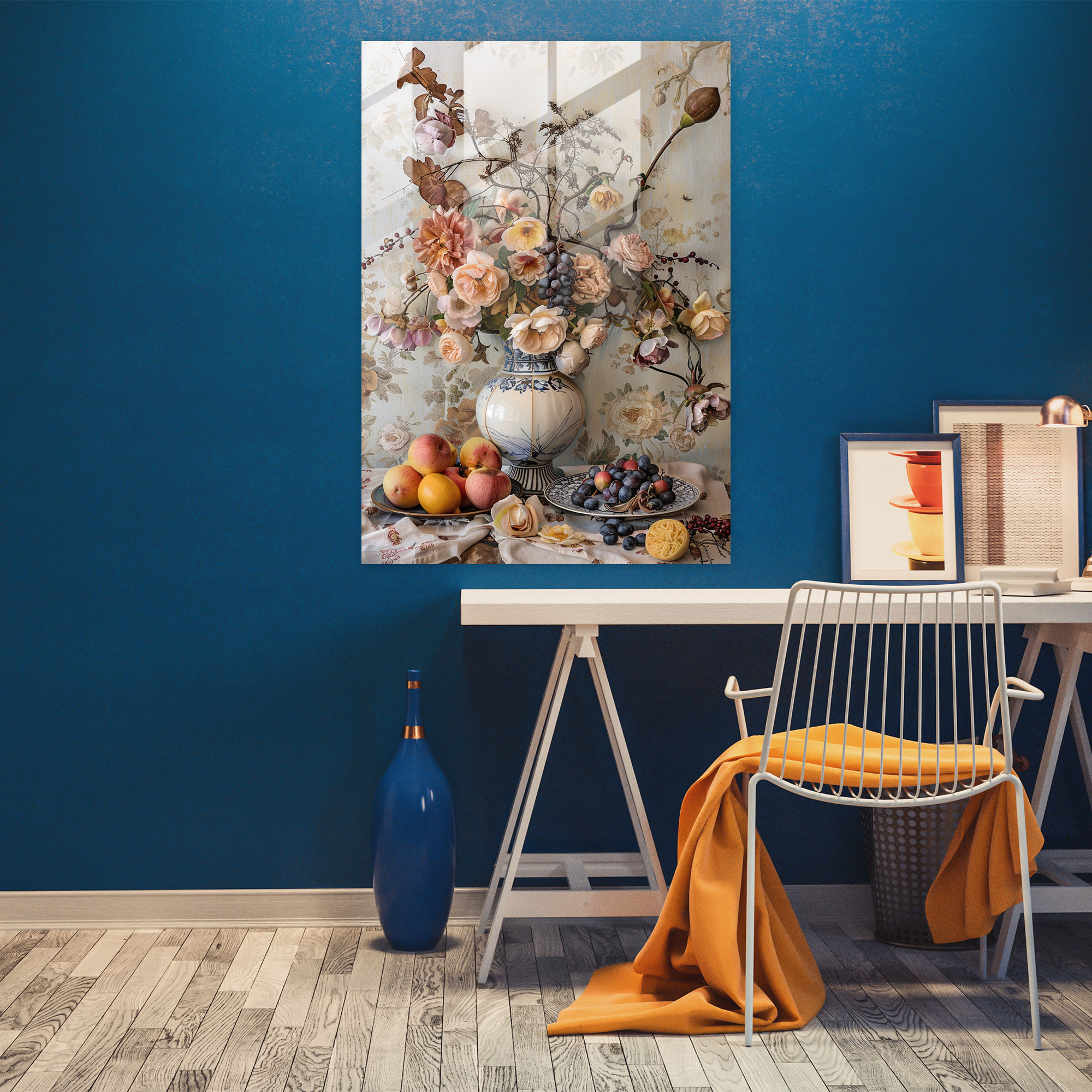 Johannes Vermeer Glass Print Glass Art - Johannes Vermeer, Modern Art, Wall Decoration, Glass Wall Art