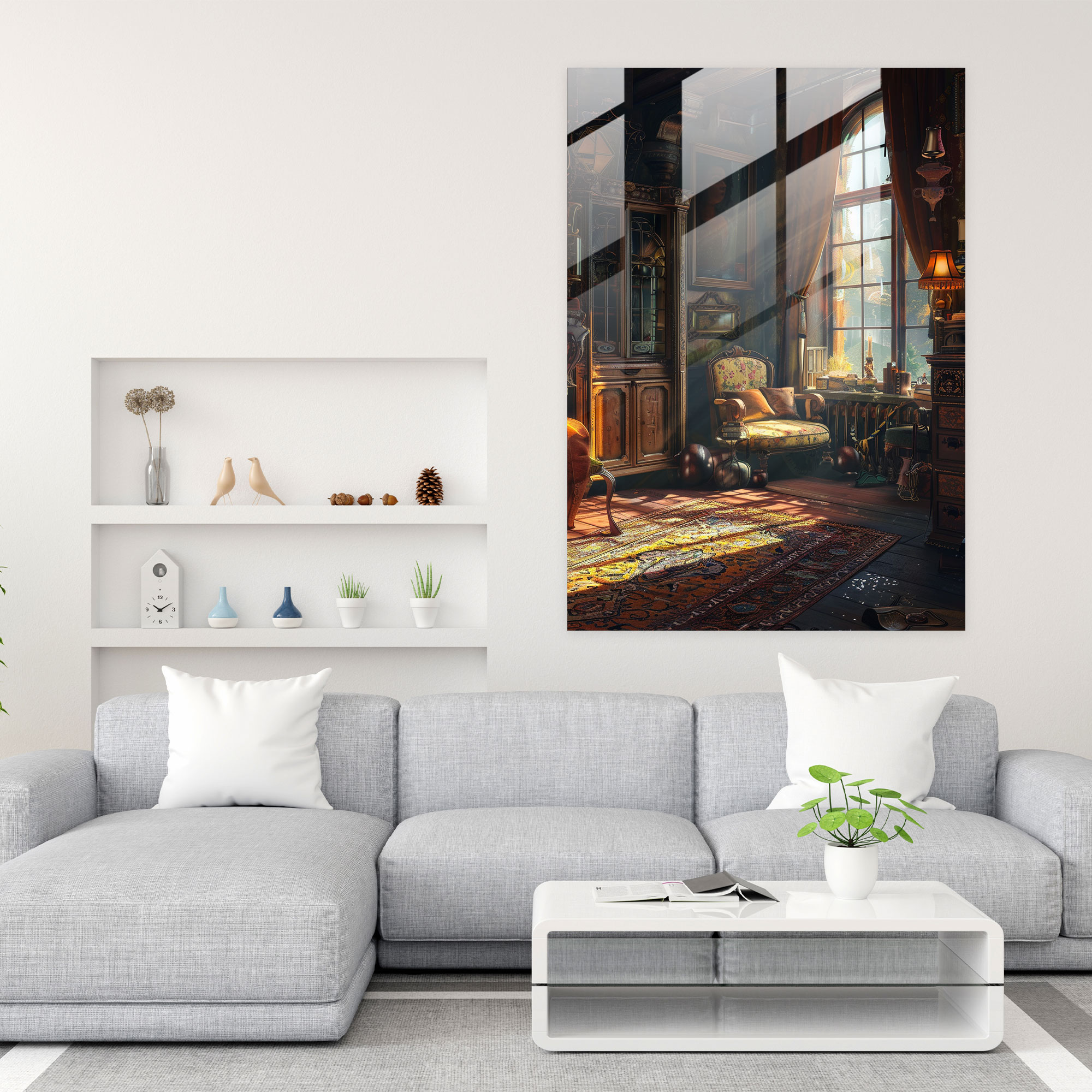 Johannes Vermeer Glass Art Wall Decoration - Johannes Vermeer, Home Decoration, Glass Art, Johannes Vermeer