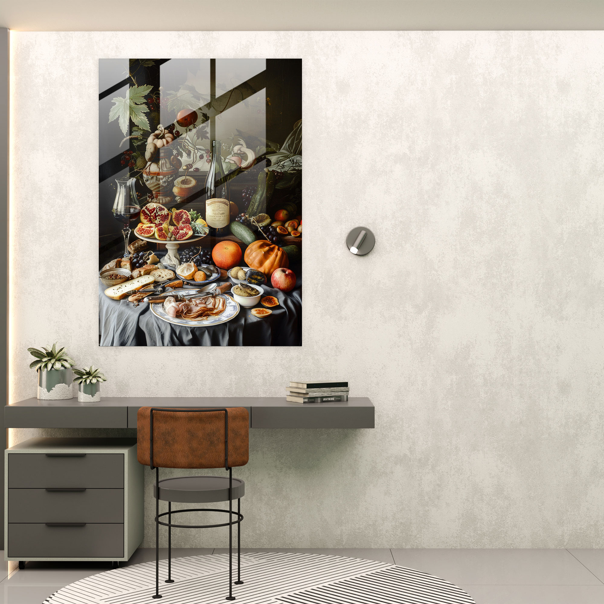 Johannes Vermeer Cam Tablo Ev Dekorasyonu - Johannes Vermeer Cam Tablo Ev Dekorasyonu