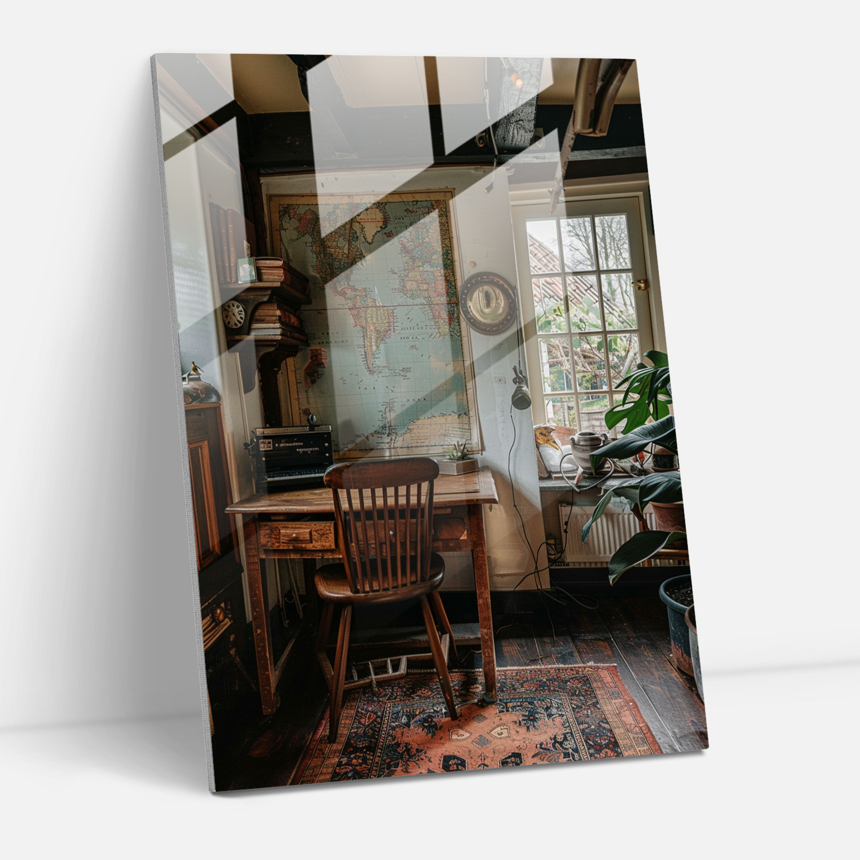 Johannes Vermeer Home Decoration - Johannes Vermeer, Home Decoration, Glass Art, Modern Art