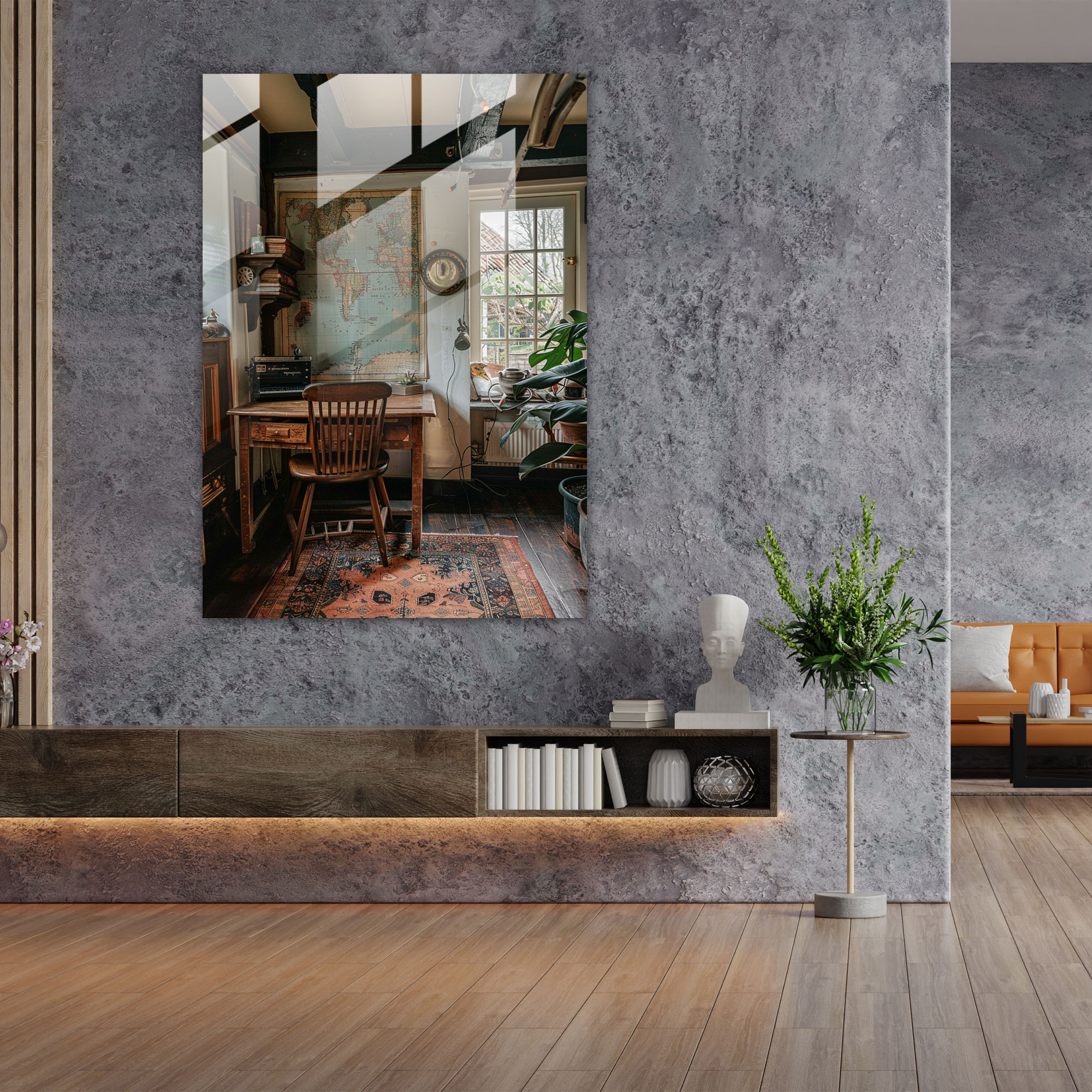 Johannes Vermeer Home Decoration - Johannes Vermeer, Home Decoration, Glass Art, Modern Art