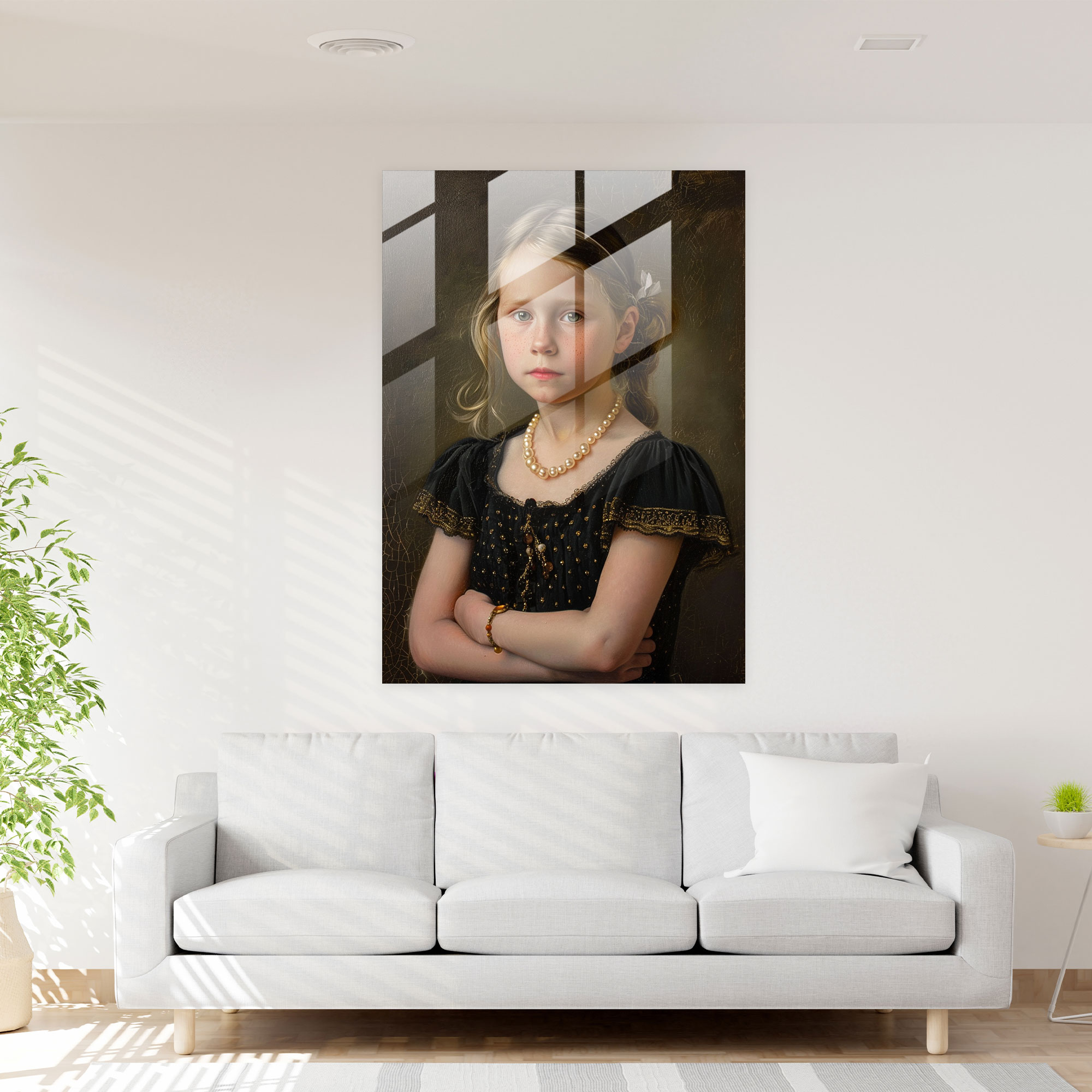 Johannes Vermeer Wall Decoration - Johannes Vermeer, Glass Print, Glass Art, Johannes Vermeer