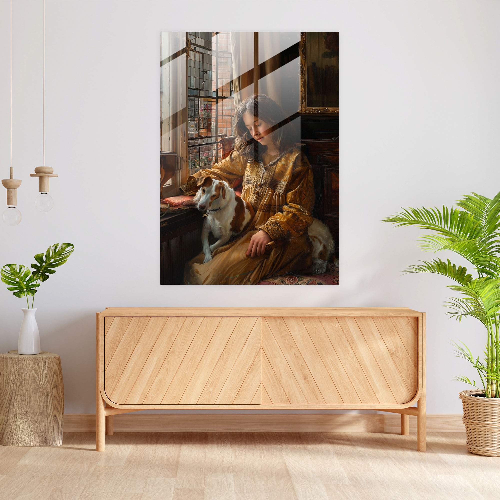 Johannes Vermeer Cam Tablo Modern Sanat - Johannes Vermeer Modern Sanat'ın Estetiği
