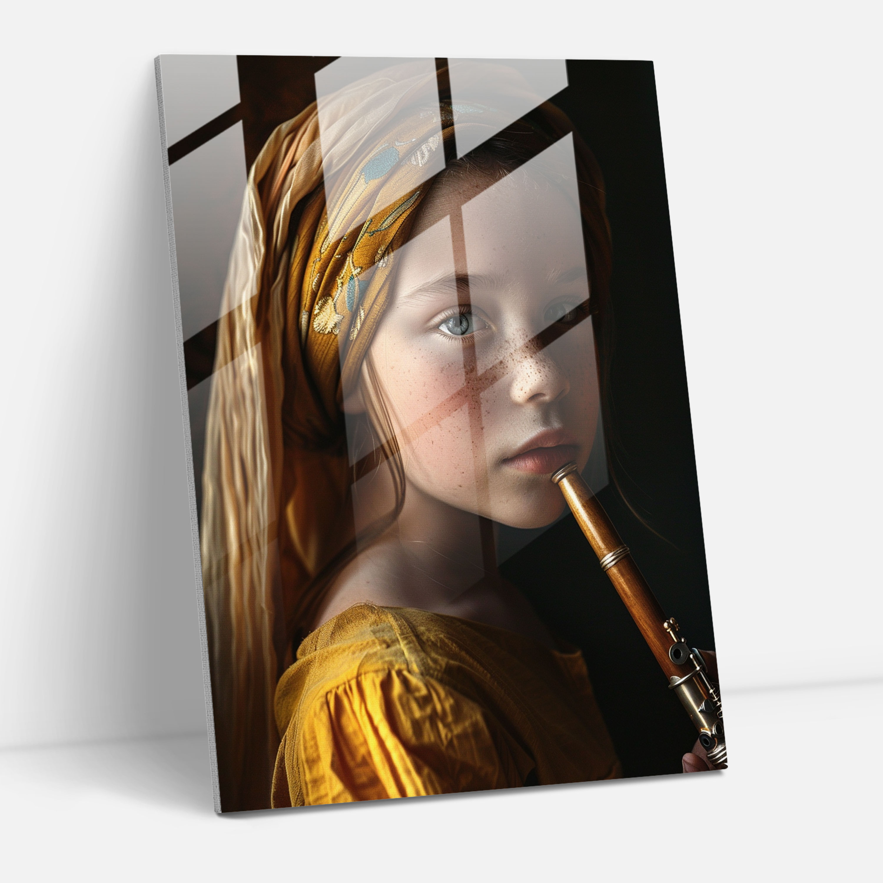Johannes Vermeer Modern Sanat Cam Tablosu