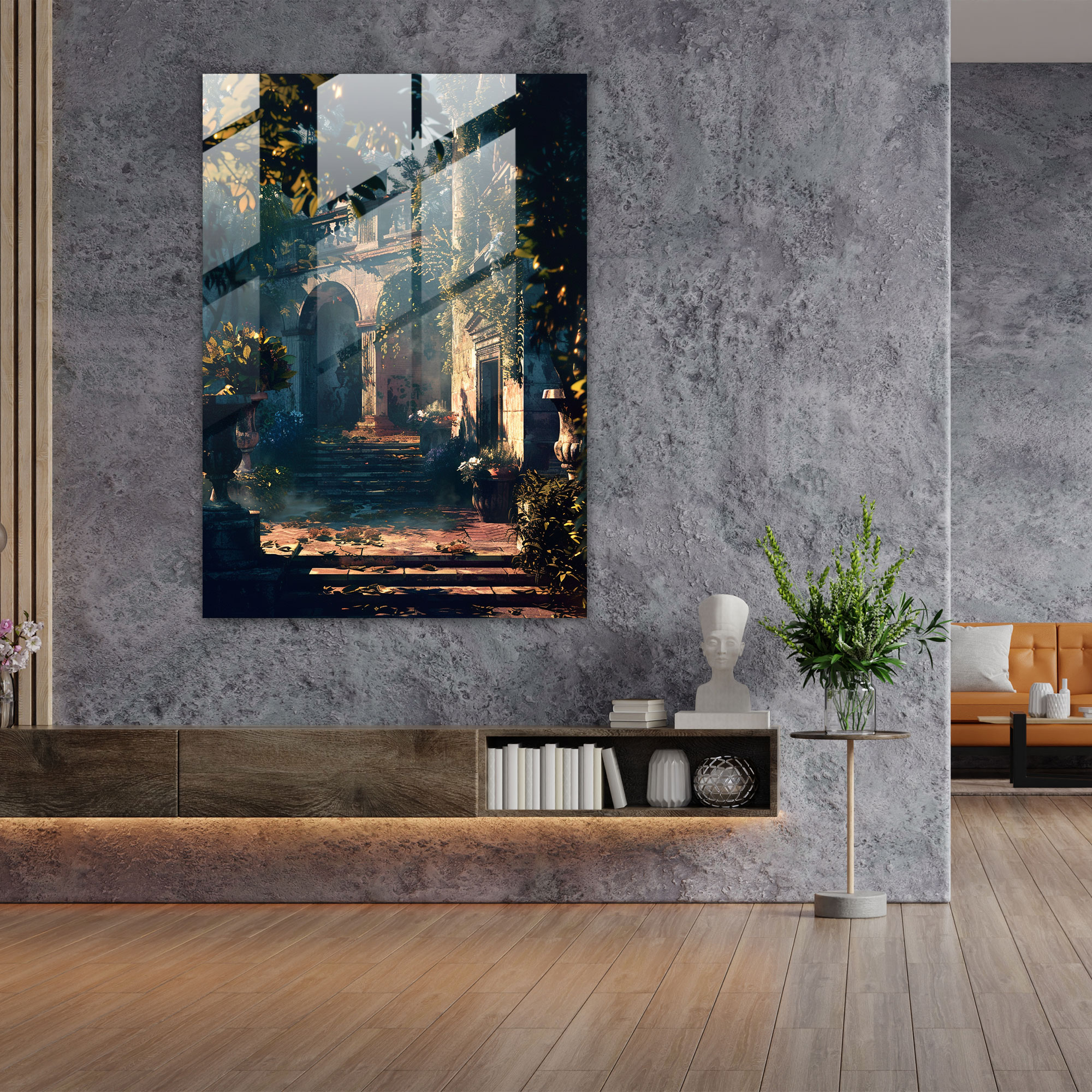 Doğada Gizem: Cam Tablo - Johannes Vermeer Duvar Dekorasyonu Modern Sanat