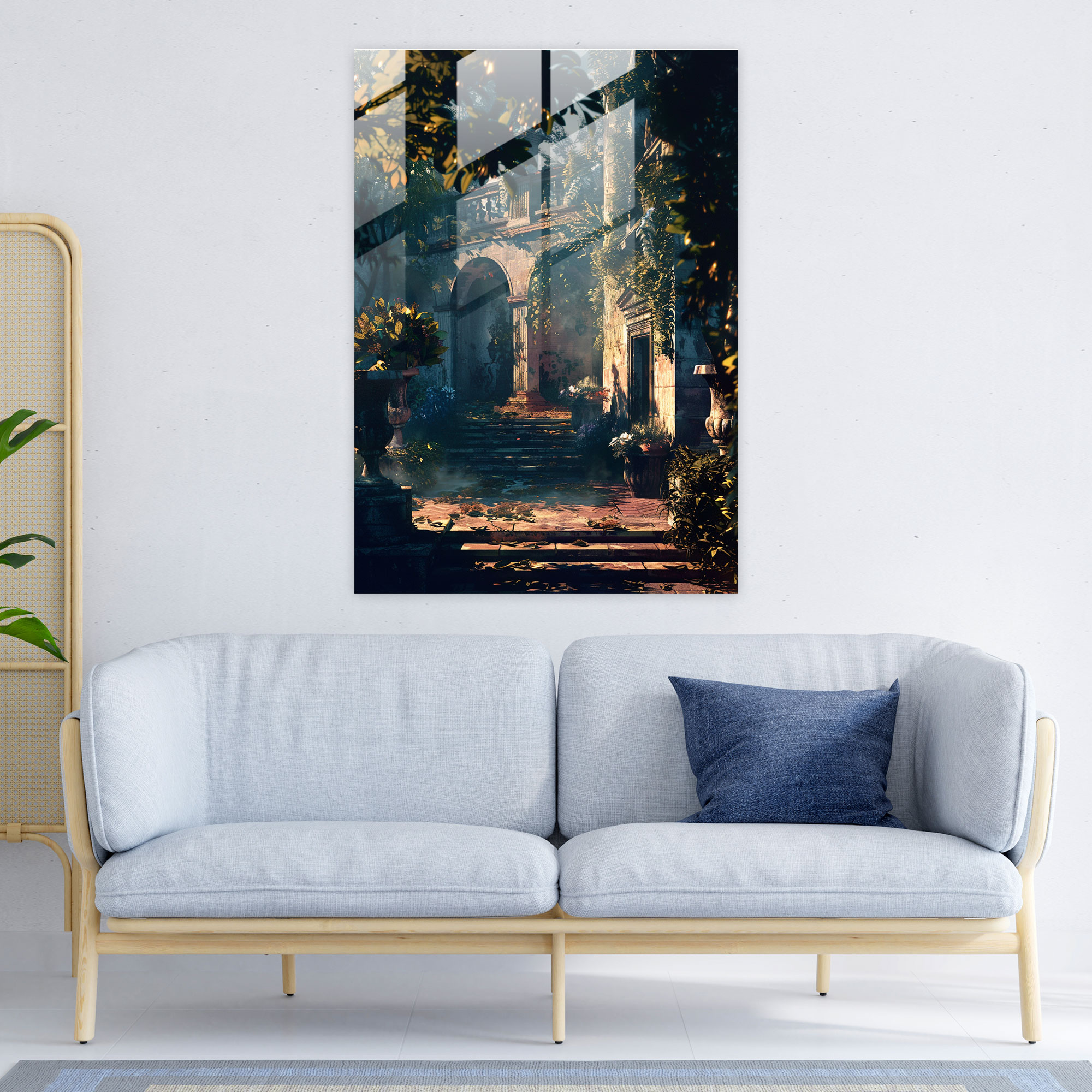 Doğada Gizem: Cam Tablo - Johannes Vermeer Duvar Dekorasyonu Modern Sanat