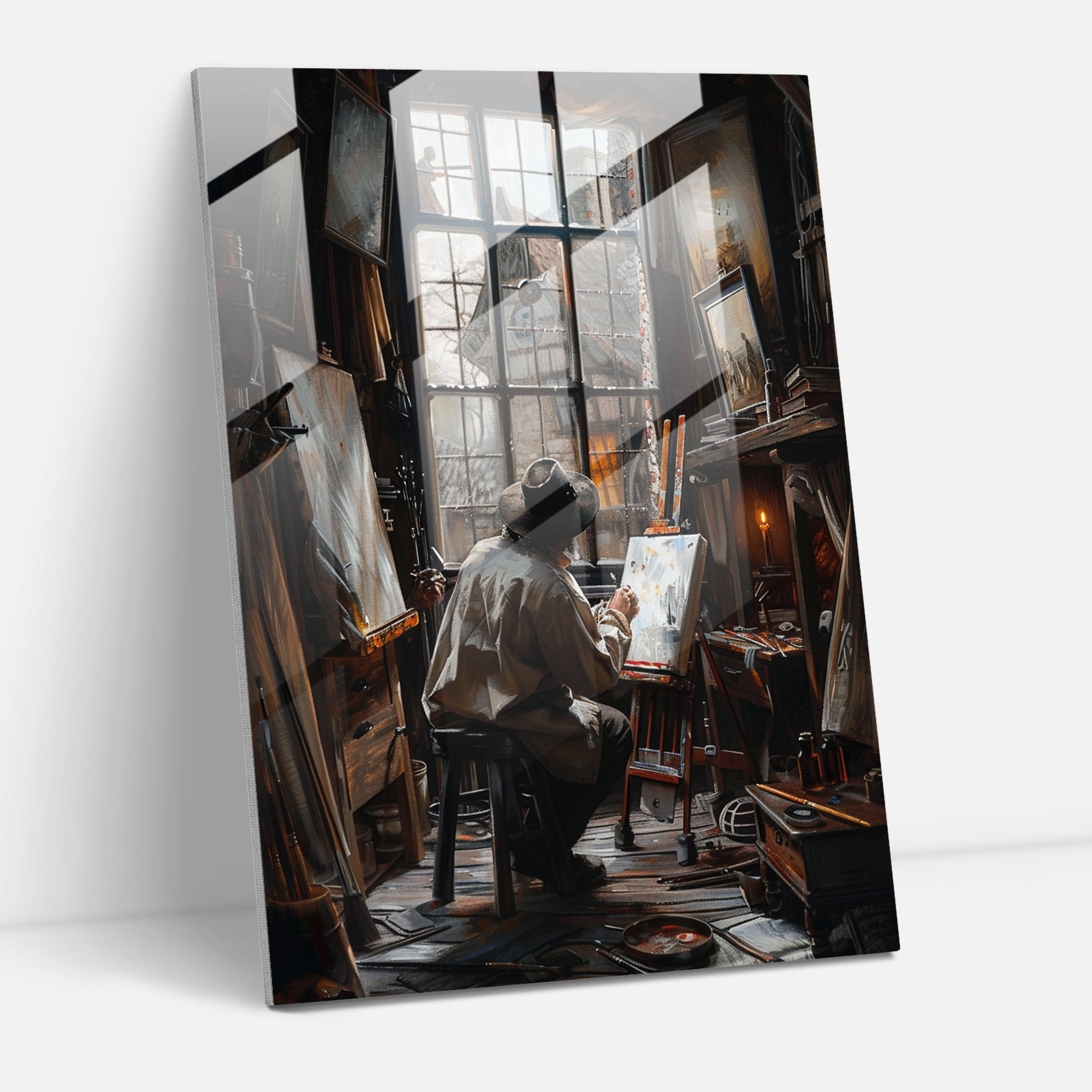 Johannes Vermeer Wall Decoration - Johannes Vermeer, Glass Print, Modern Art, Johannes Vermeer