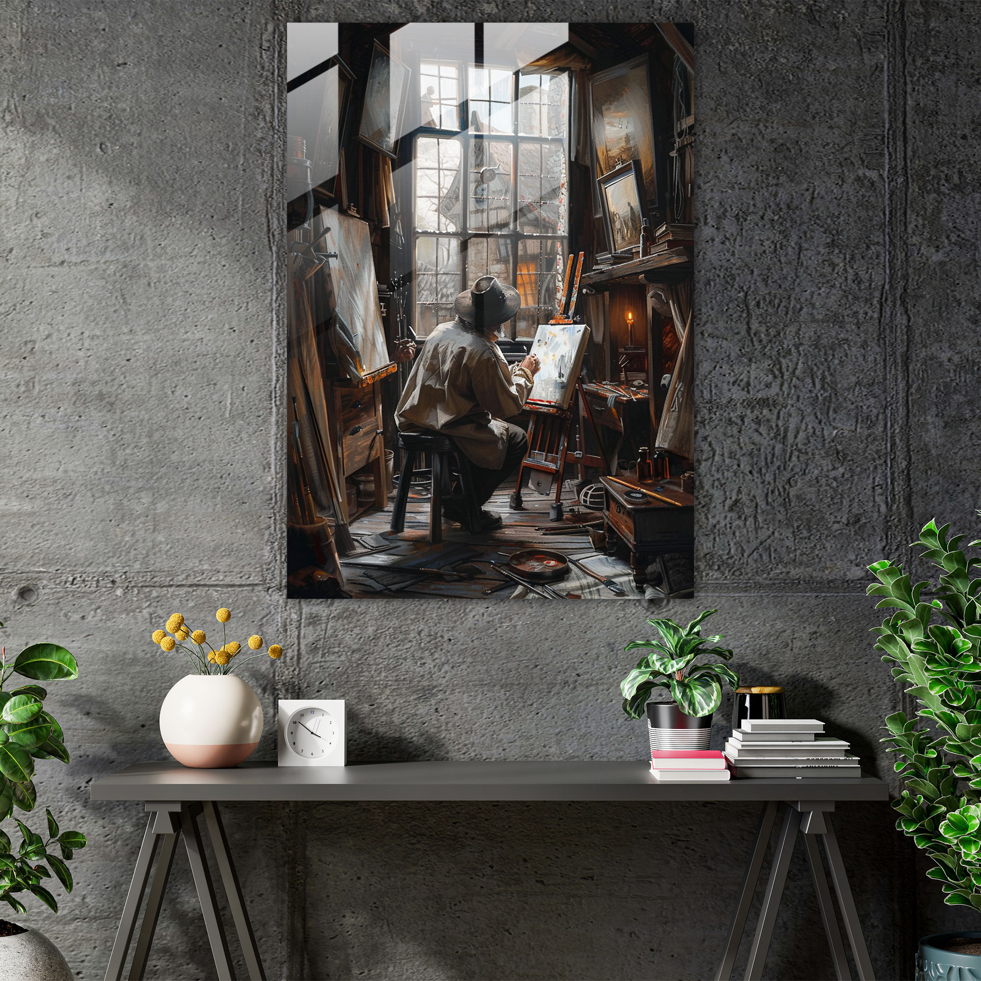 Johannes Vermeer Wall Decoration - Johannes Vermeer, Glass Print, Modern Art, Johannes Vermeer