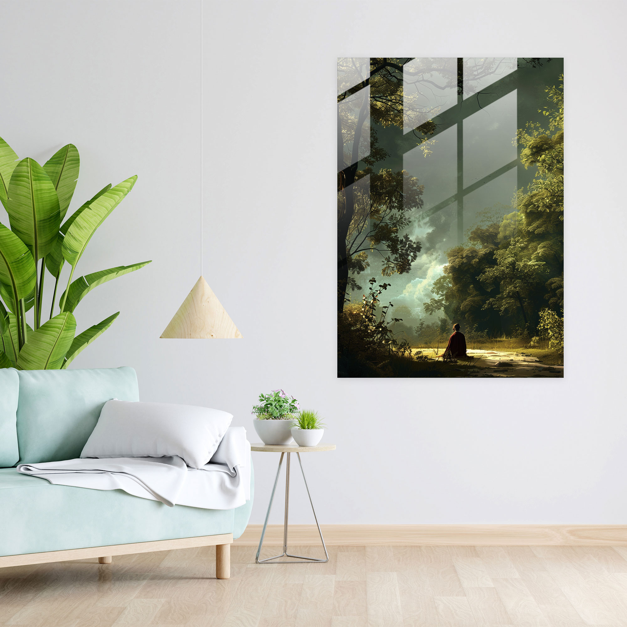 Johannes Vermeer Home Decoration - Johannes Vermeer, Home Decoration, Glass Art, Wall Decoration