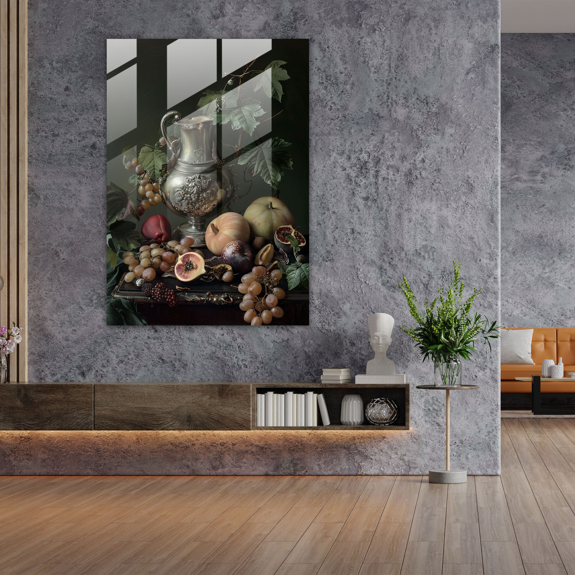 Johannes Vermeer Wall Decoration - Johannes Vermeer, Glass Art, Johannes Vermeer, Glass Print