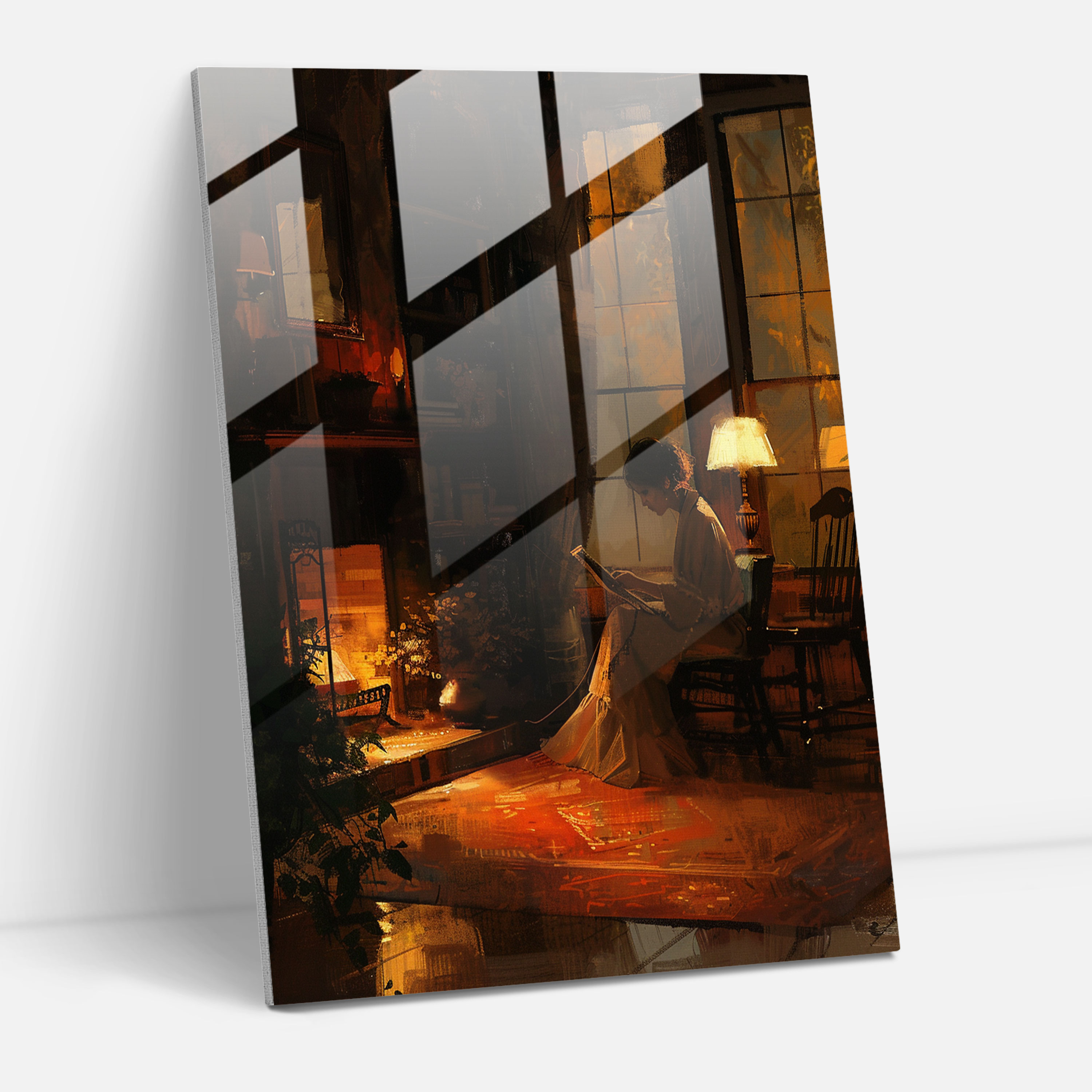 Johannes Vermeer Glass Art - Johannes Vermeer, Glass Wall Art, Modern Art, Glass Art