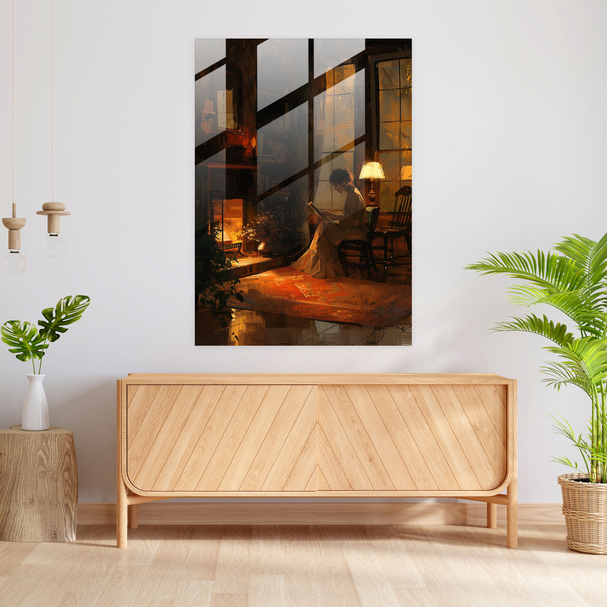 Johannes Vermeer Glass Art - Johannes Vermeer, Glass Wall Art, Modern Art, Glass Art