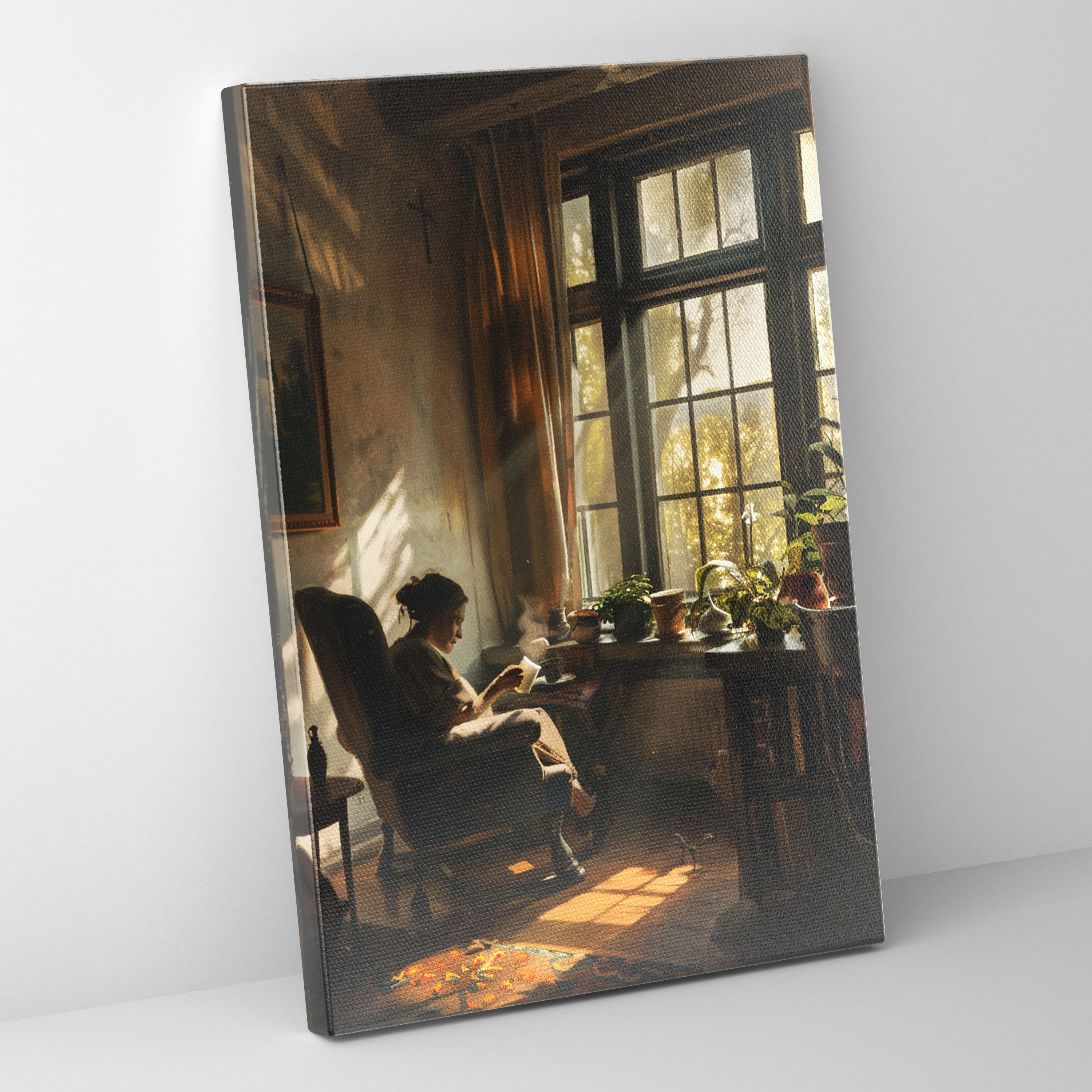 Johannes Vermeer Style Wall Art - Johannes Vermeer, Canvas Wall Art, Wall Decoration, Johannes Vermeer Style