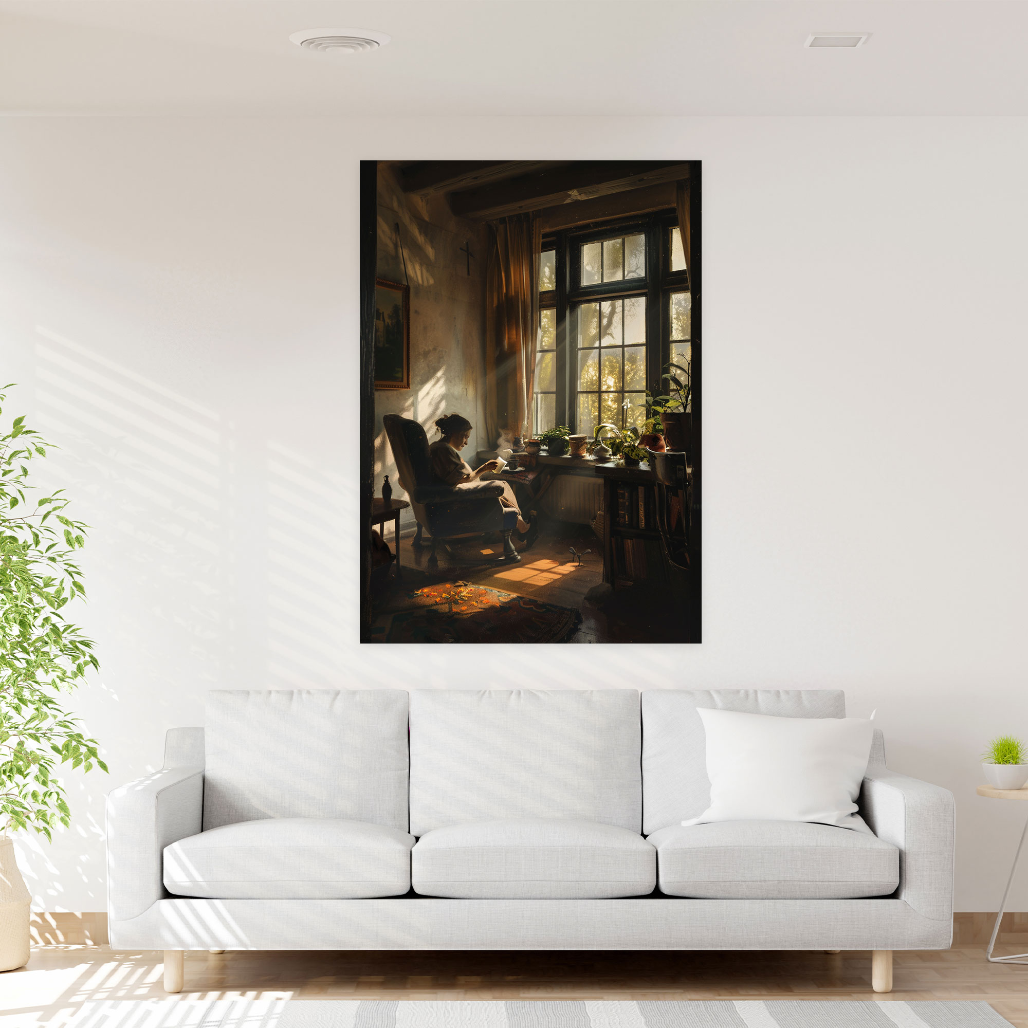 Johannes Vermeer Style Wall Art - Johannes Vermeer, Canvas Wall Art, Wall Decoration, Johannes Vermeer Style