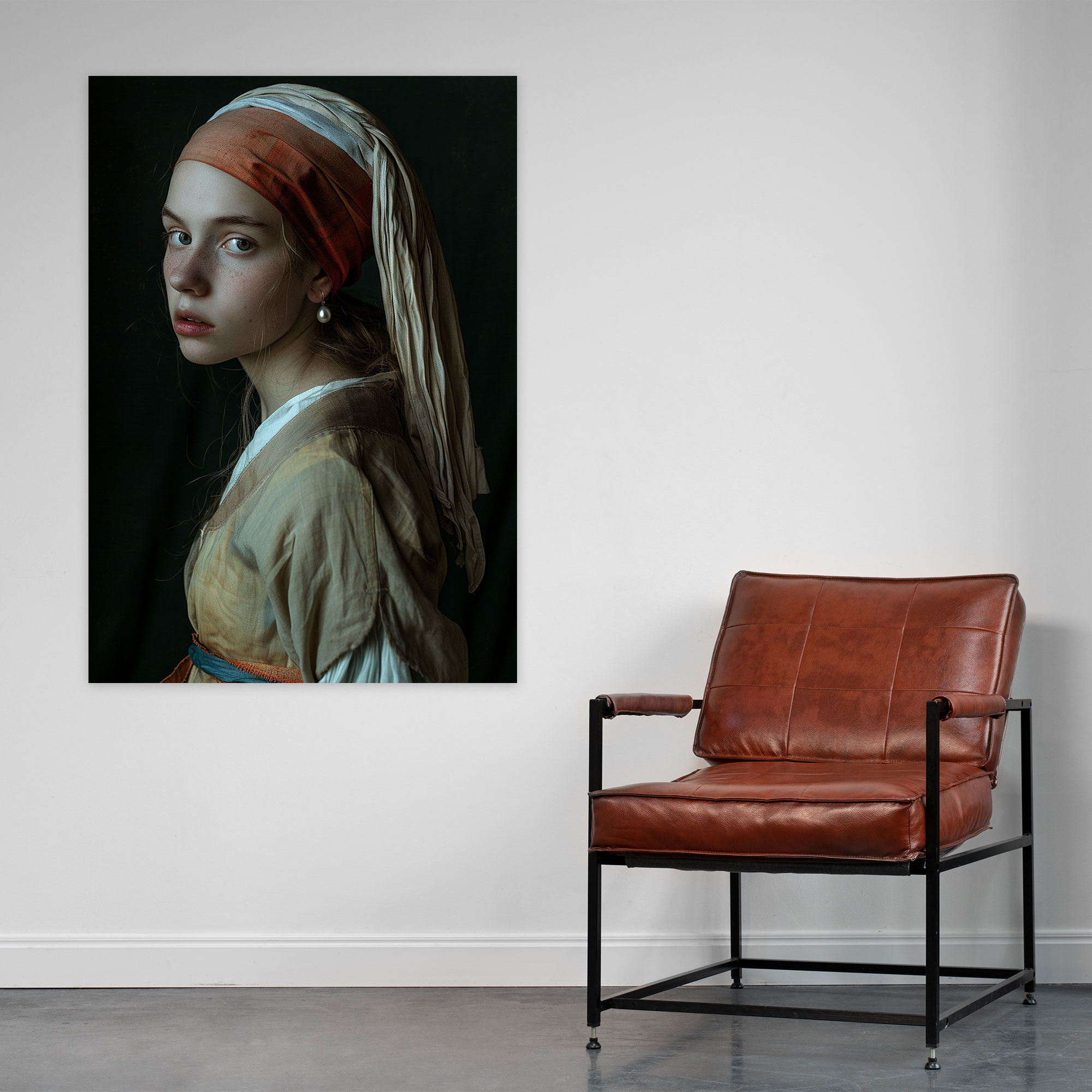 Johannes Vermeer Style Canvas Wall Art - Johannes Vermeer, Home Decoration, Canvas Wall Art, Wall Art