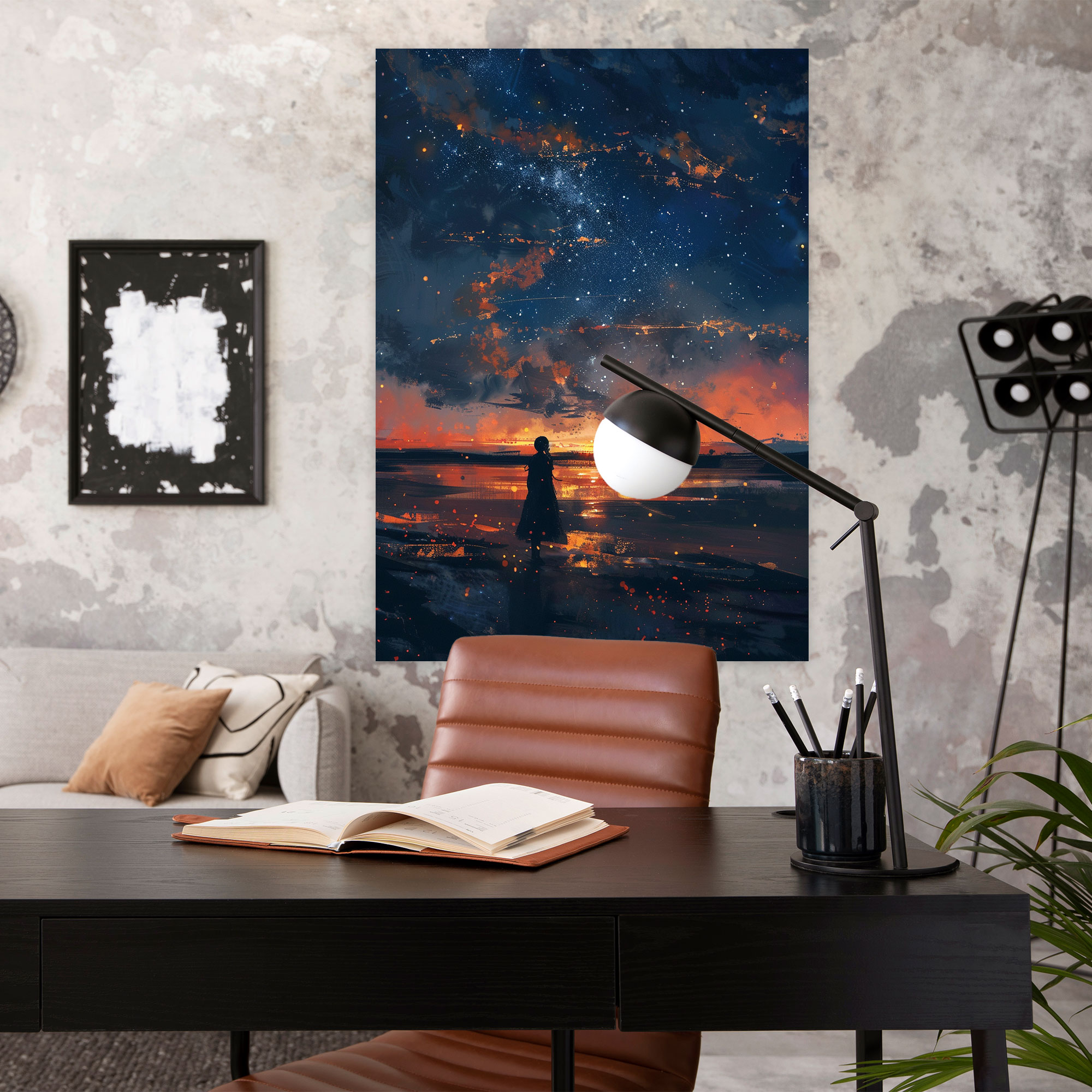 Johannes Vermeer Style Canvas Print - Johannes Vermeer, Johannes Vermeer Style, Canvas Print, Wall Decoration