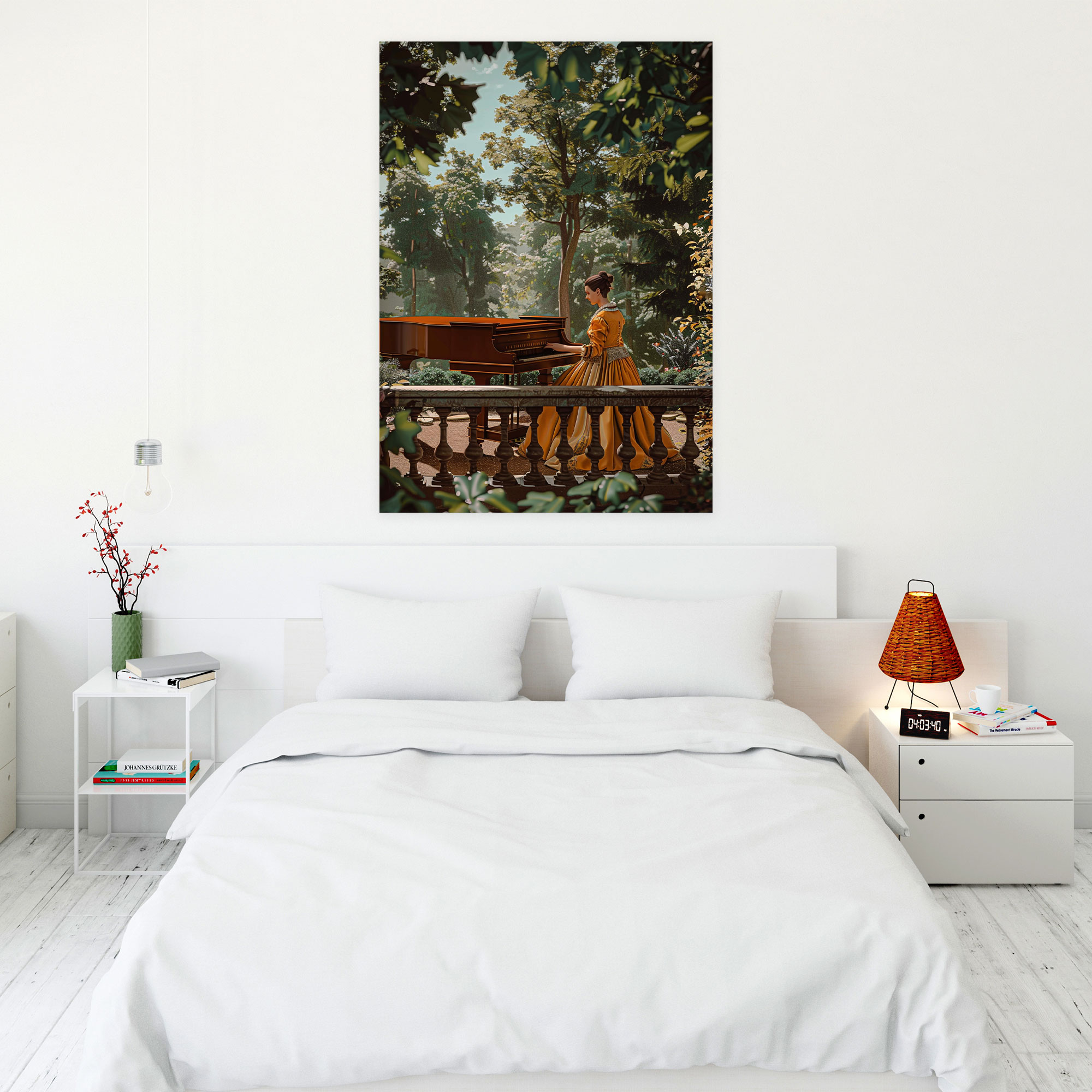 Johannes Vermeer Style Wall Art - Johannes Vermeer, Wall Decoration, Johannes Vermeer Style, Canvas